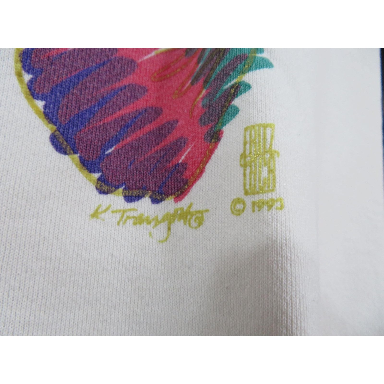 Hanes New York Apple Sweatshirt Hanes White Sz M 1990s Size M / US 6-8 / IT 42-44 - 3 Thumbnail