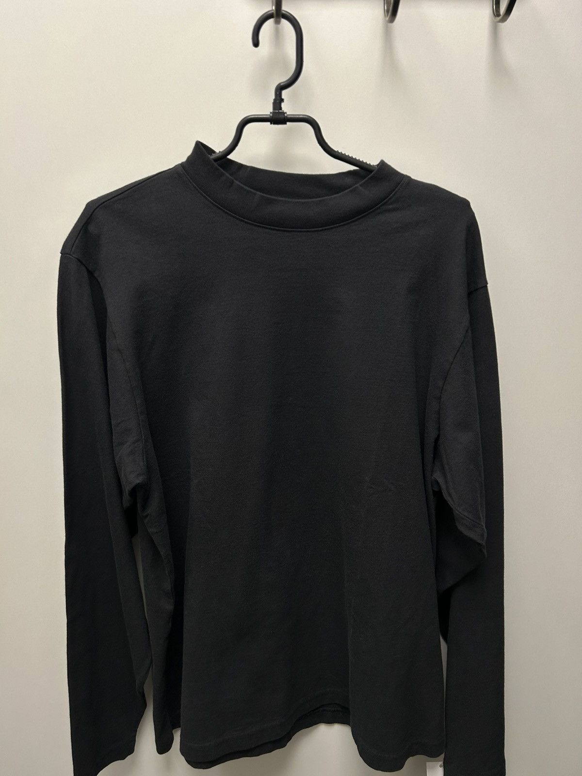 image of Yeezy Gap Long Sleeve in Black, Men's (Size XS)