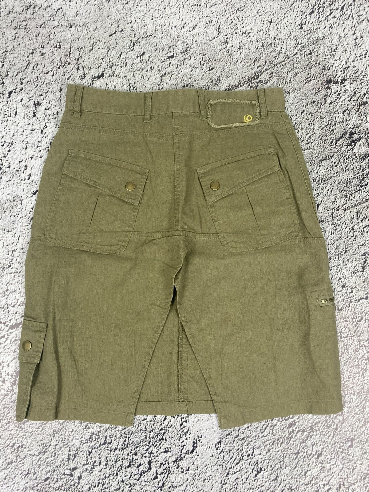 Vintage Vintage Y2K cargo midi skirt 00s outdoor style Size 29" - 2 Thumbnail