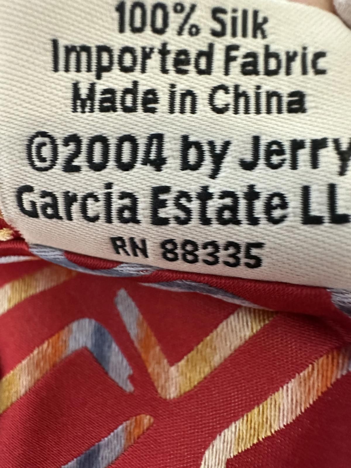 Other Vintage J. Garcia Emerald City Collection 39 silk necktie Size ONE SIZE - 2 Thumbnail