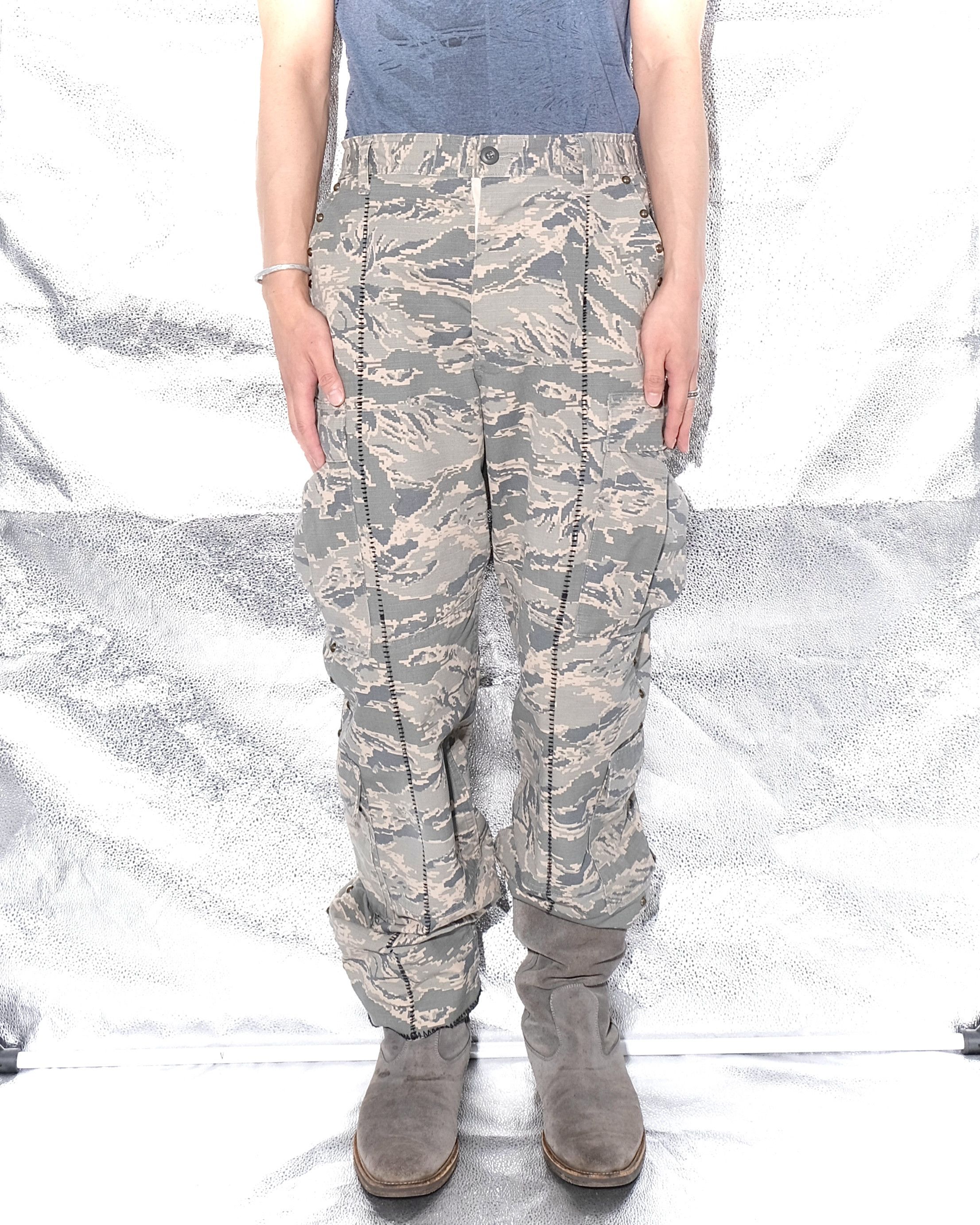 Vintage REPEAT PLUS RE-OVERLOCK USA MILITARY PANTS Size L (RPO033601 Size US 34 / EU 50 - 8 Thumbnail