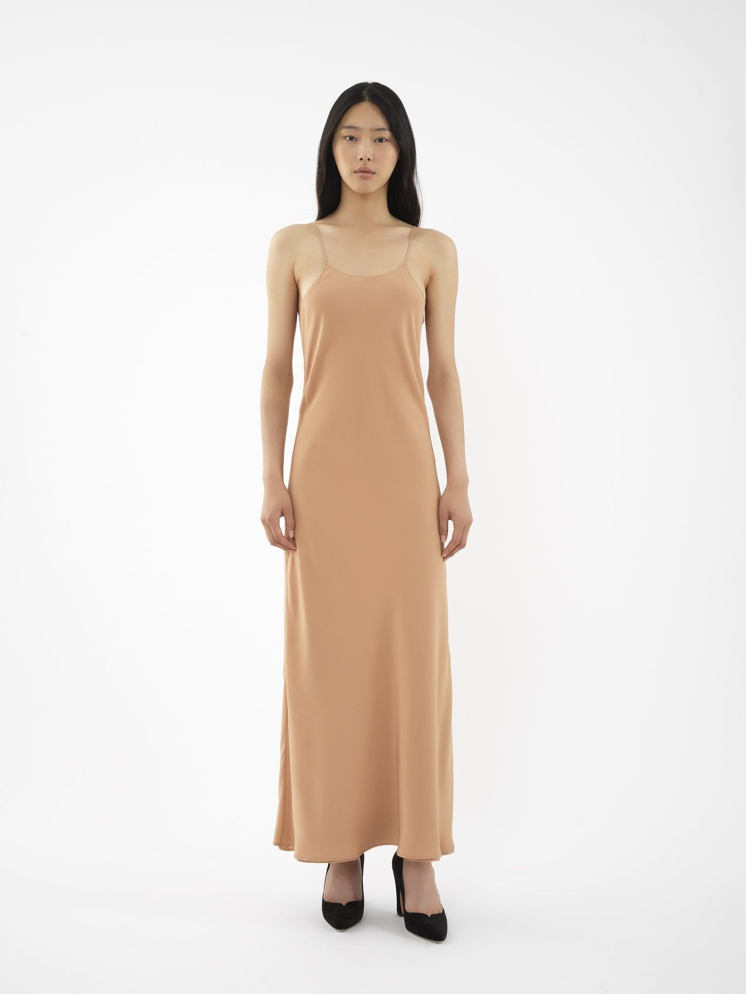 Chloe o1loc1c0325 CHC24 Dress in Camel Size L / US 10 / IT 46 - 2 Thumbnail