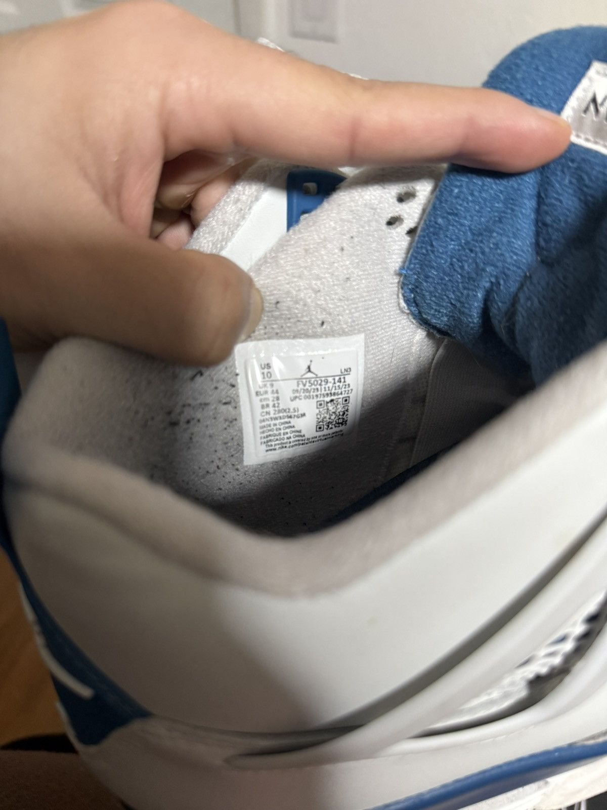 Jordan Brand Jordan 4 military blue 2024 Size US 10 / EU 43 - 7 Thumbnail