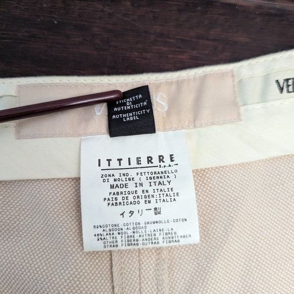 Versus Versace VERSUS VERSACE Cotton/Wool Midrise Ankle Zip Trouser Size 28" / US 6 / IT 42 - 8 Thumbnail