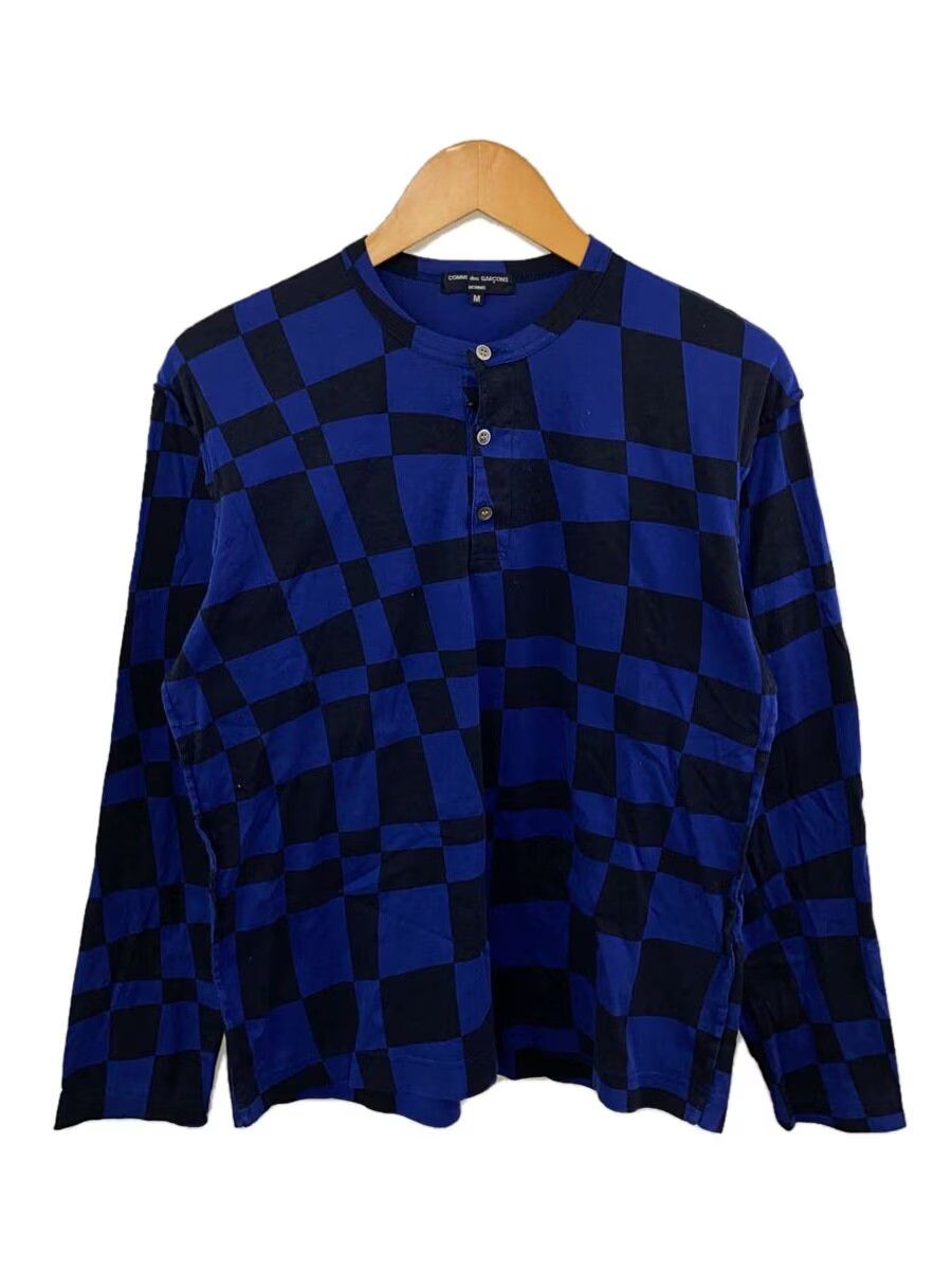 Comme des Garcons × Comme des Garcons Homme AW14 Check Button Knit Sweater Size US M / EU 48-50 / 2 - 1 Thumbnail