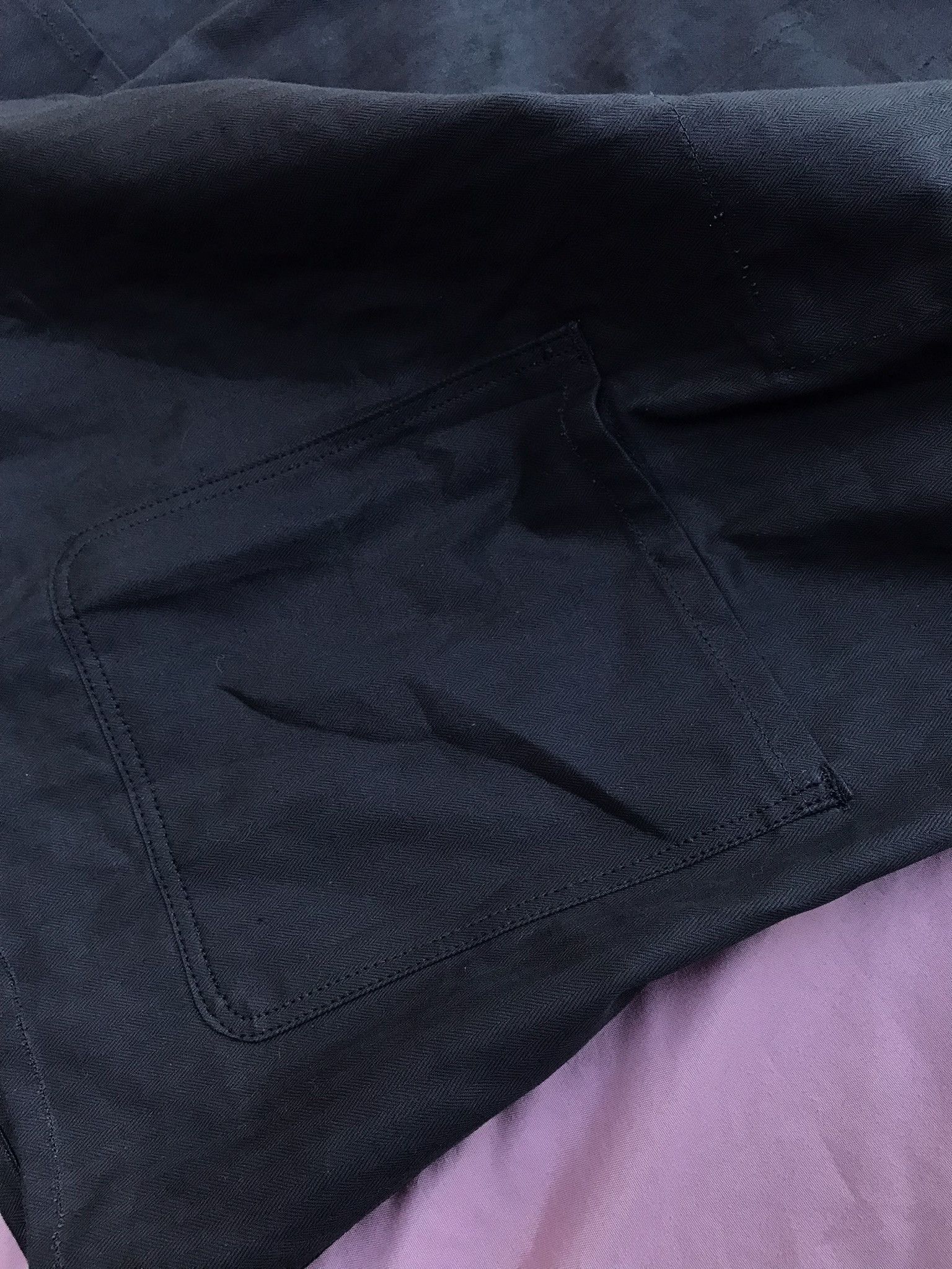 Other RARE NWT BLACK HBT MOLESKIN CHORE JACKET Size US L / EU 52-54 / 3 - 9 Thumbnail