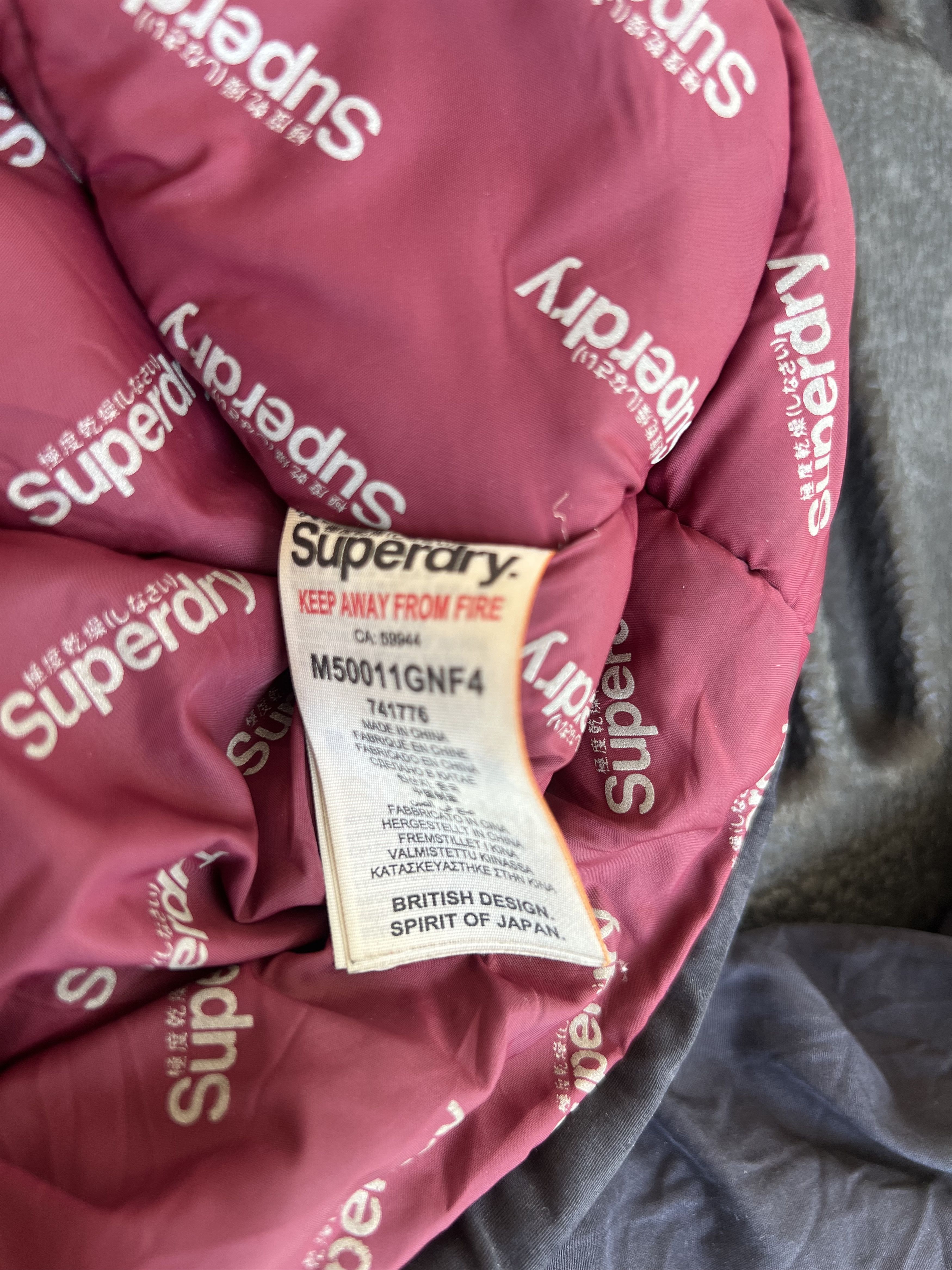 Japanese Brand × Superdry Superdry parkas full Zipper jacket Size US XL / EU 56 / 4 - 8 Thumbnail