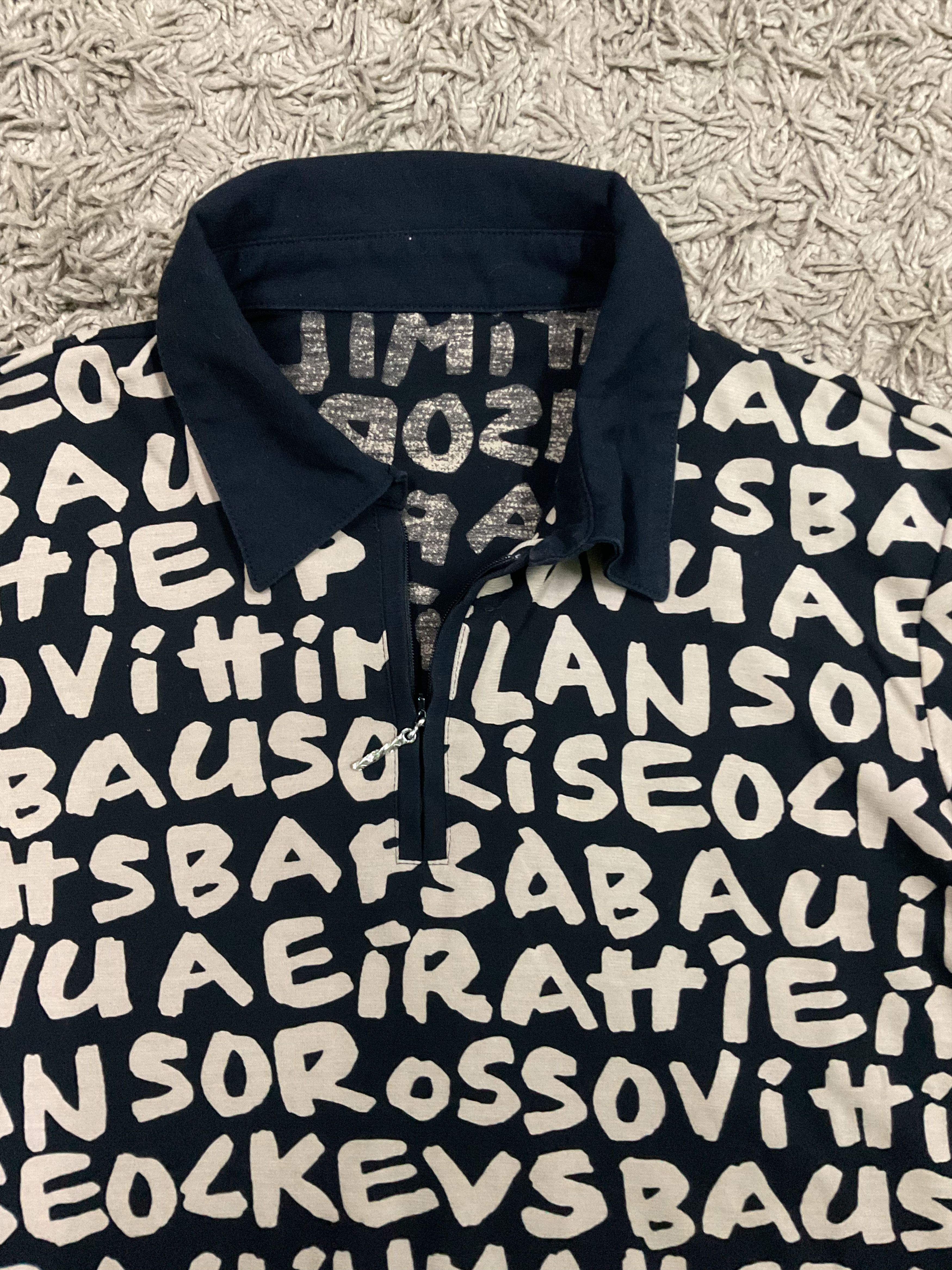 Japanese Brand Vintage Japanese Brand/Designer Alphabet shirts Size US M / EU 48-50 / 2 - 3 Thumbnail