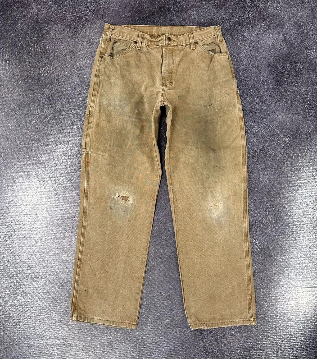 Dickies × Vintage Vintage Dickies Y2K American Hype Work Baggy Pants Size US 36 / EU 52 - 2 Thumbnail