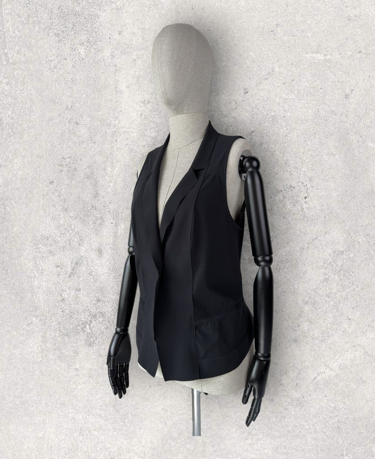 Marithe + Francois Girbaud MARITHE FRANCOIS GIRBAUD Avant Garde Sleeveless Tank Vest Size M / US 6-8 / IT 42-44 - 7 Thumbnail