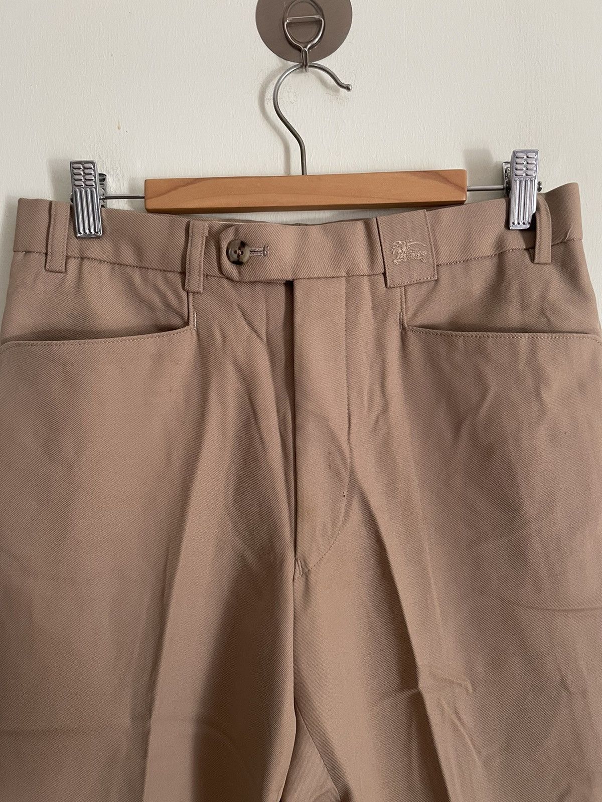 Burberry × Vintage Burberry Straight Pants Size 29" - 3 Thumbnail