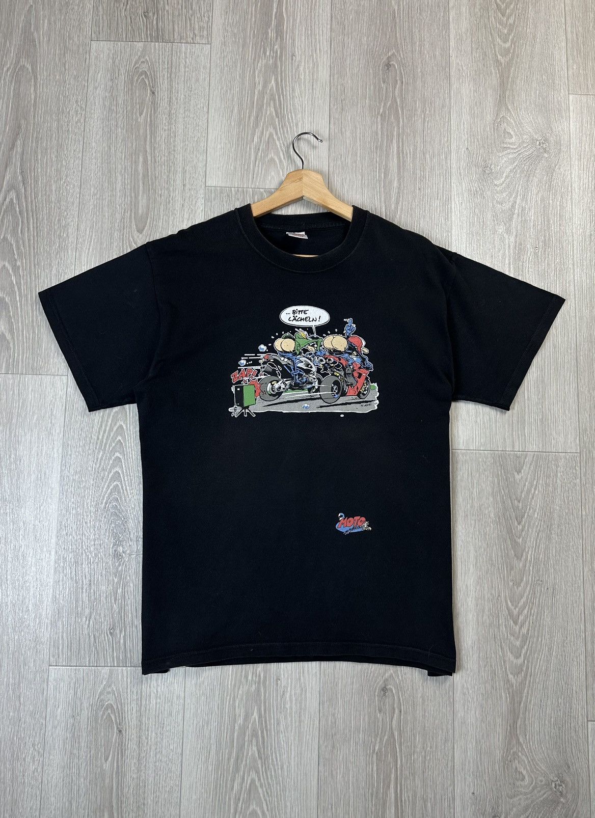 Vintage Vintage Moto Racing Shirt Crazy Print Y2K Size US L / EU 52-54 / 3 - 3 Thumbnail