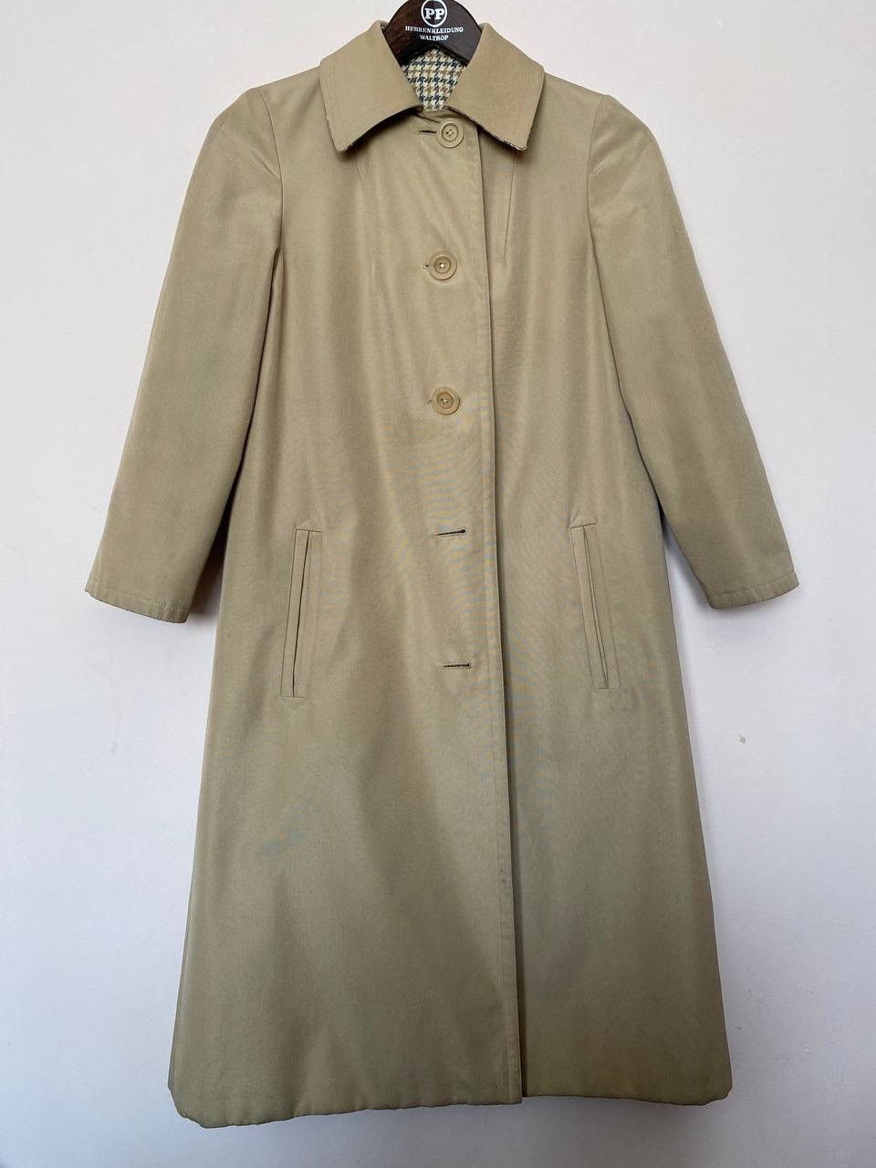 Aquascutum 🔥 VTG AQUASCUTUM REVERSIBLE TRENCH COATS WOOL Size XS / US 0-2 / IT 36-38 - 11 Thumbnail