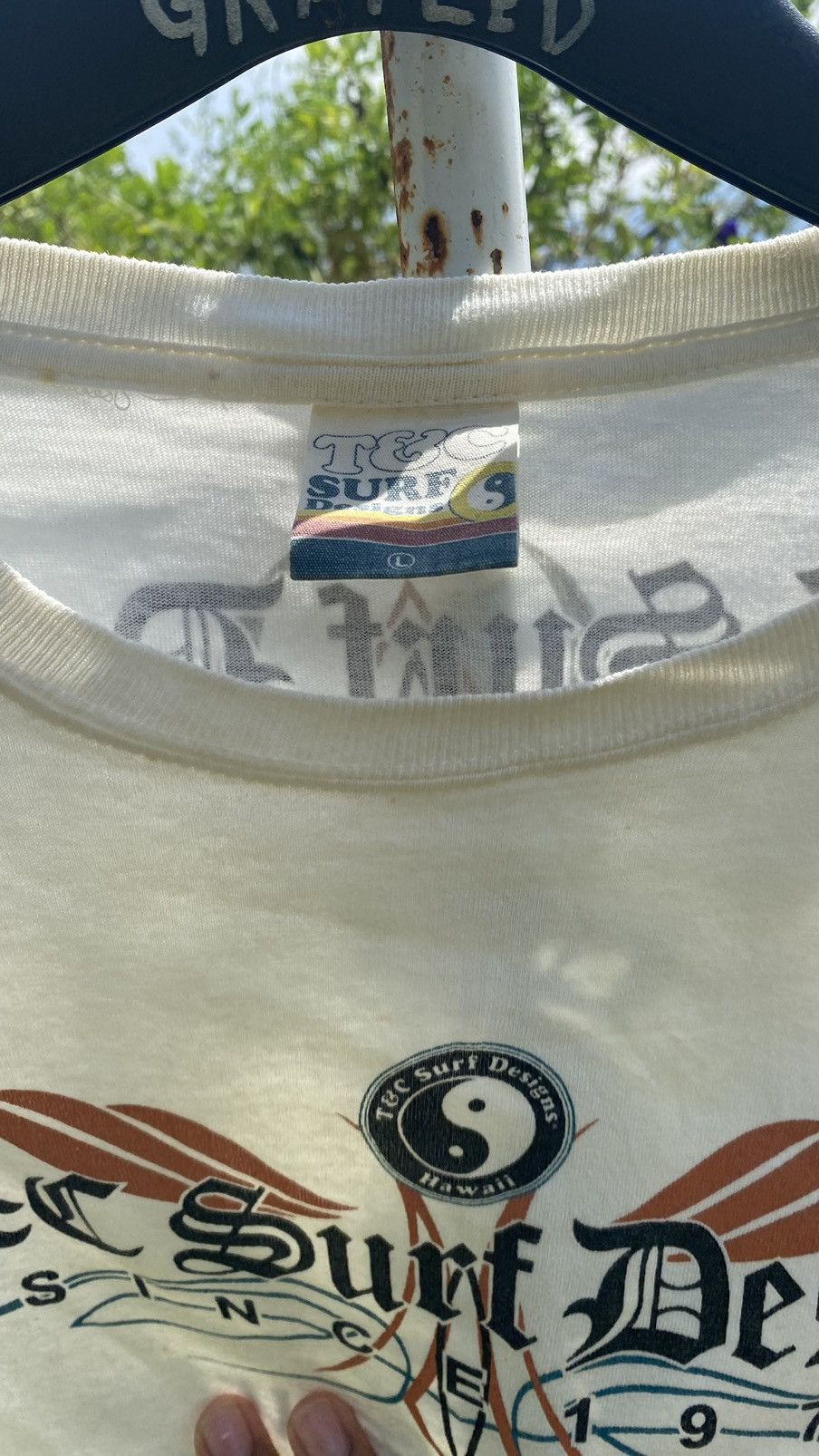 Vintage T&C Surf Design Tshirt Size US L / EU 52-54 / 3 - 5 Thumbnail