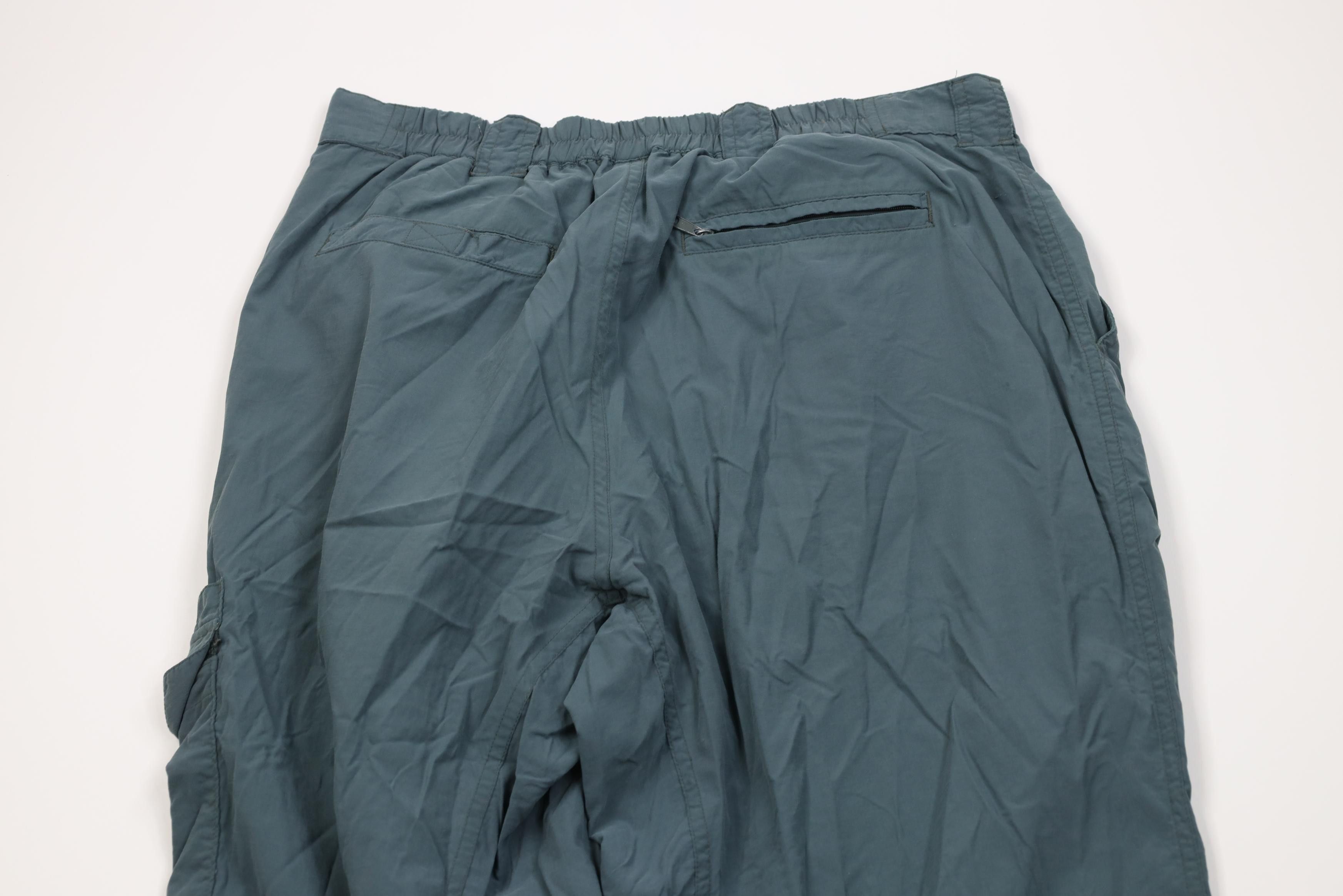 ExOfficio Vintage 90s Y2K ExOfficio Hiking Trekking Pants Teal Green Size US 34 / EU 50 - 11 Thumbnail
