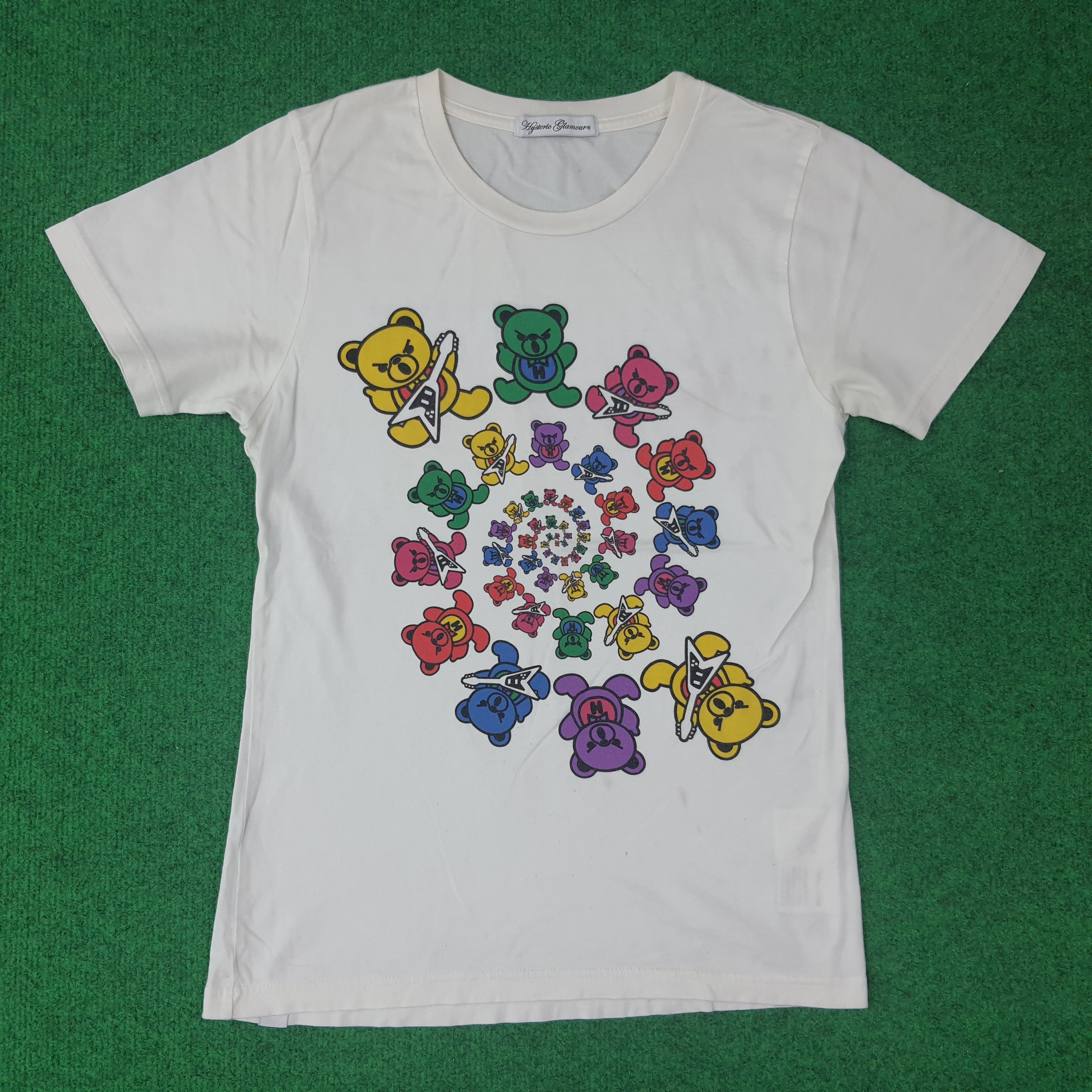 Hysteric Glamour Vintage Hysteric Glamour Bear Streetwear Tshirt C259N63 Size XS / US 0-2 / IT 36-38 - 1 Thumbnail