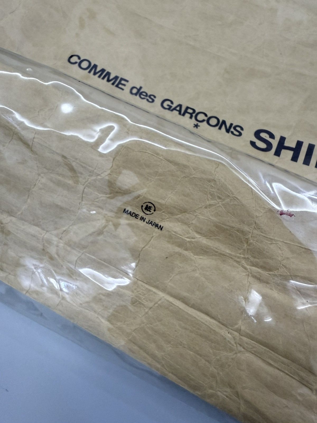 Comme des Garcons SHIRT 2015 Iconic Comme des Garcons SHIRT Pvc Kraft Paper Bag Size ONE SIZE - 14 Thumbnail