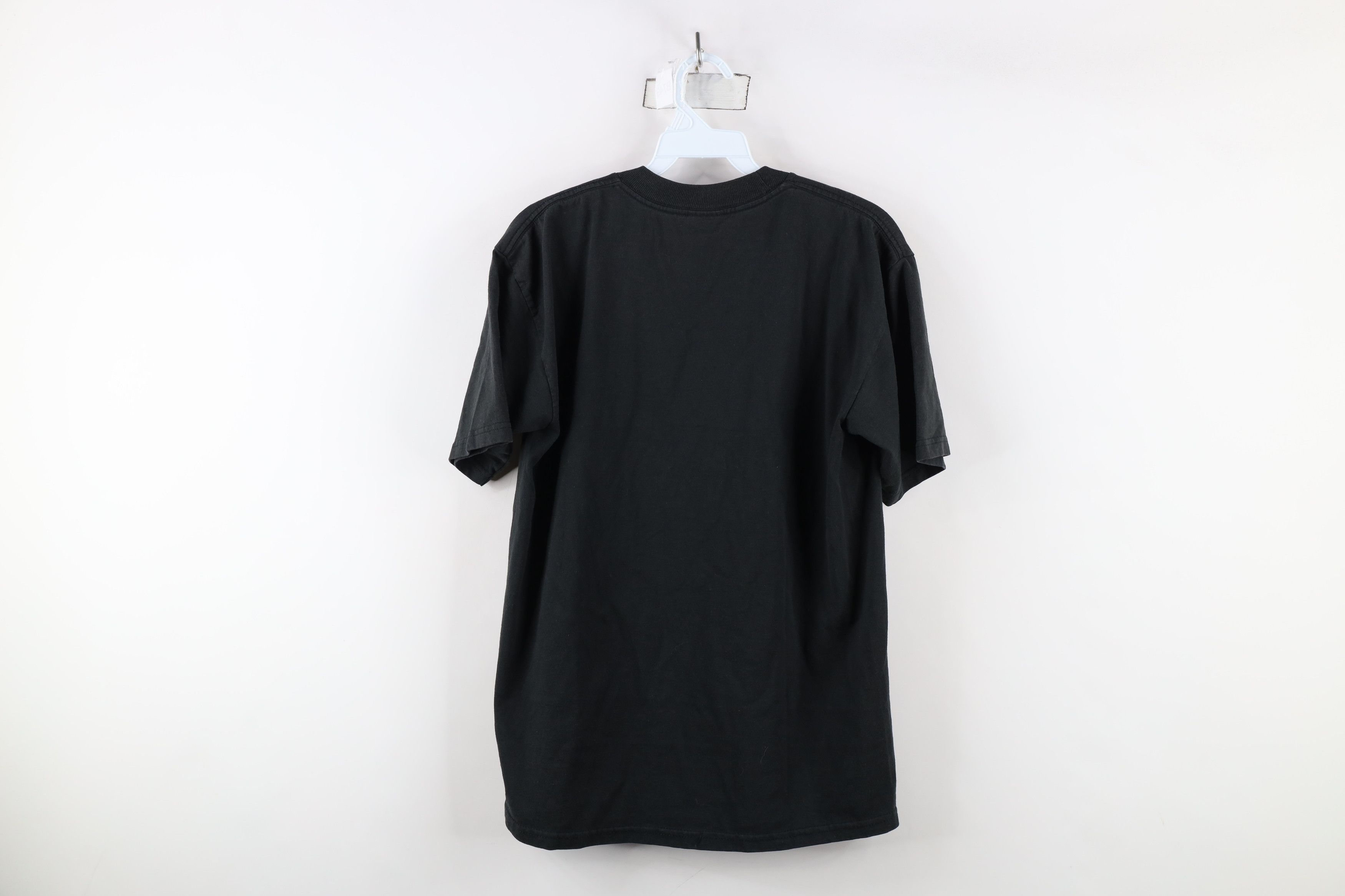 Vintage Vintage 90s Streetwear Short Sleeve T-Shirt Black Cotton Size US M / EU 48-50 / 2 - 9 Thumbnail