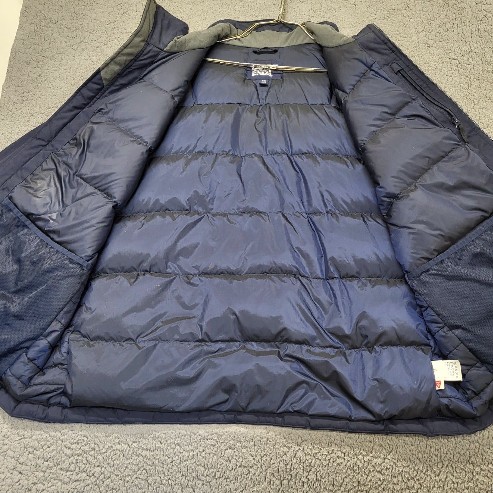 Lands' End Lands' End Squall Parka Mens 2XL Navy Blue Down Lined Coat Parka Women? No. Size US XXL / EU 58 / 5 - 5 Thumbnail