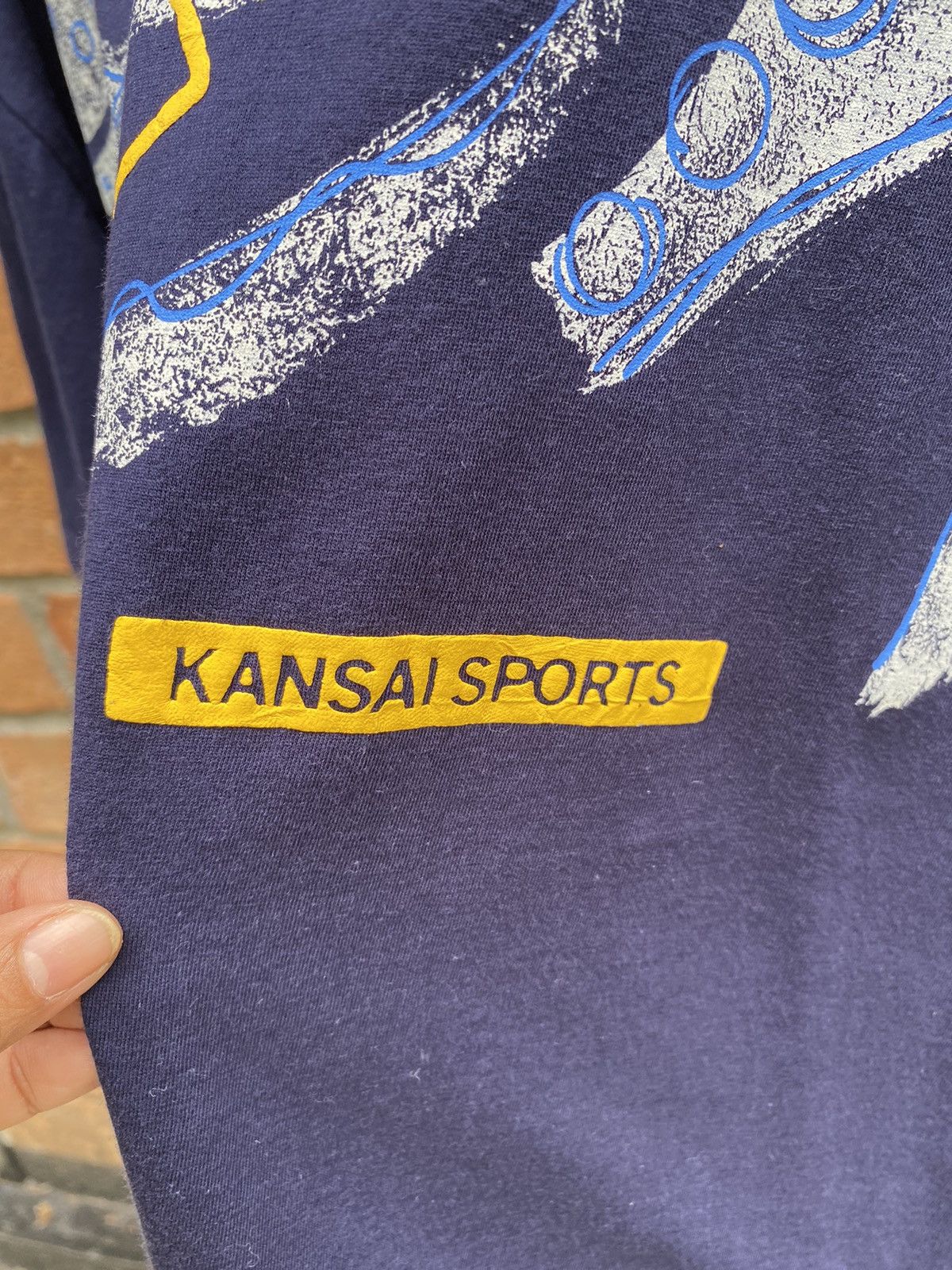 Kansai Yamamoto Kansai Yamamoto Men Navy T- shirt Size US L / EU 52-54 / 3 - 4 Thumbnail