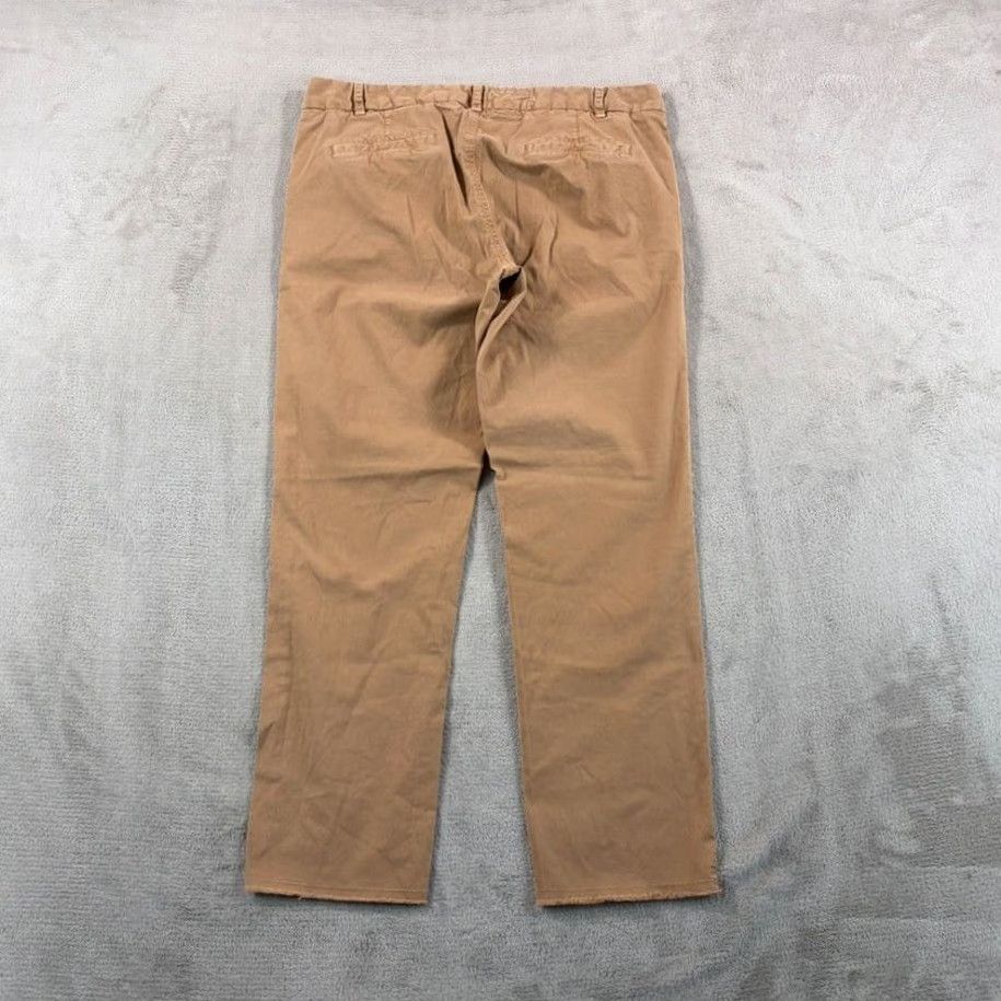Nili Lotan Nili Lotan Montauk Cropped Hem Pants Brown Women 6 Straight Leg Pockets USA Designer Size 28" / US 6 / IT 42 - 6 Thumbnail