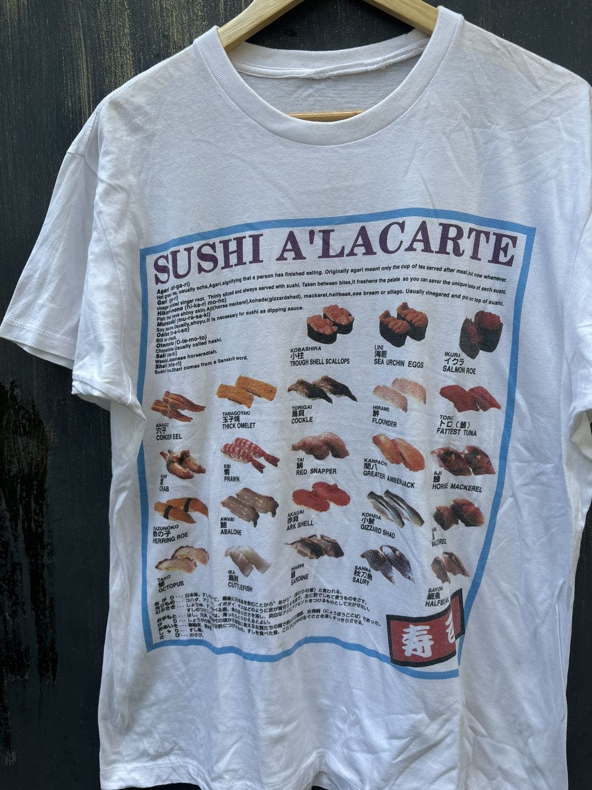 Vintage RARE! Vintage 90’s Art Sushi Parody Size US L / EU 52-54 / 3 - 4 Thumbnail