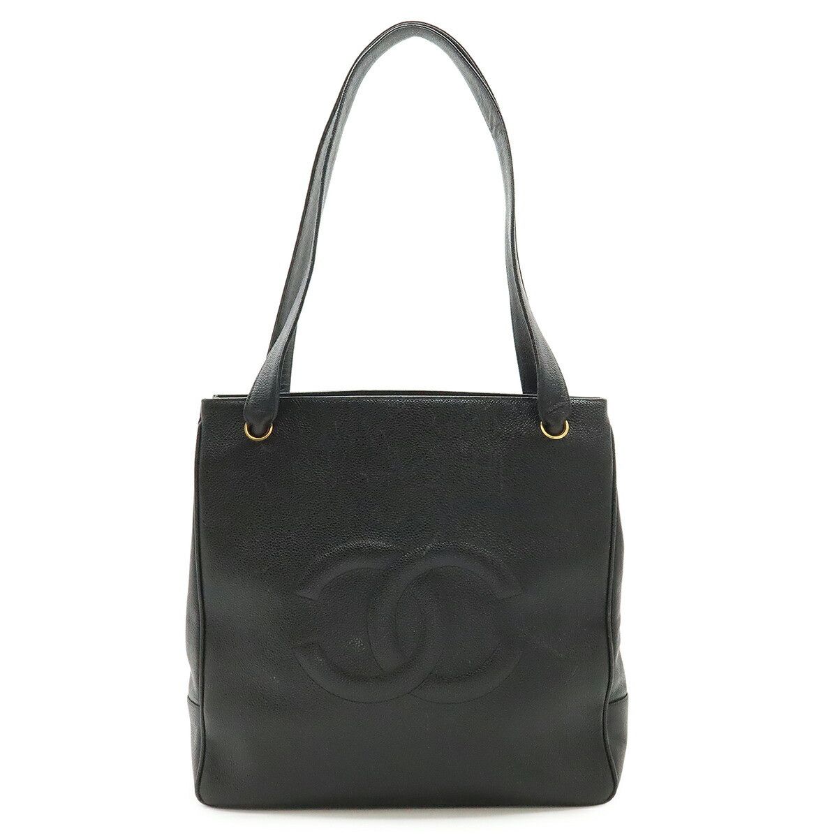 Chanel Chanel Chanel Caviar Leather Tote Bag Leather Shoulder Bag DUTY FREE for USA Size ONE SIZE - 1 Thumbnail