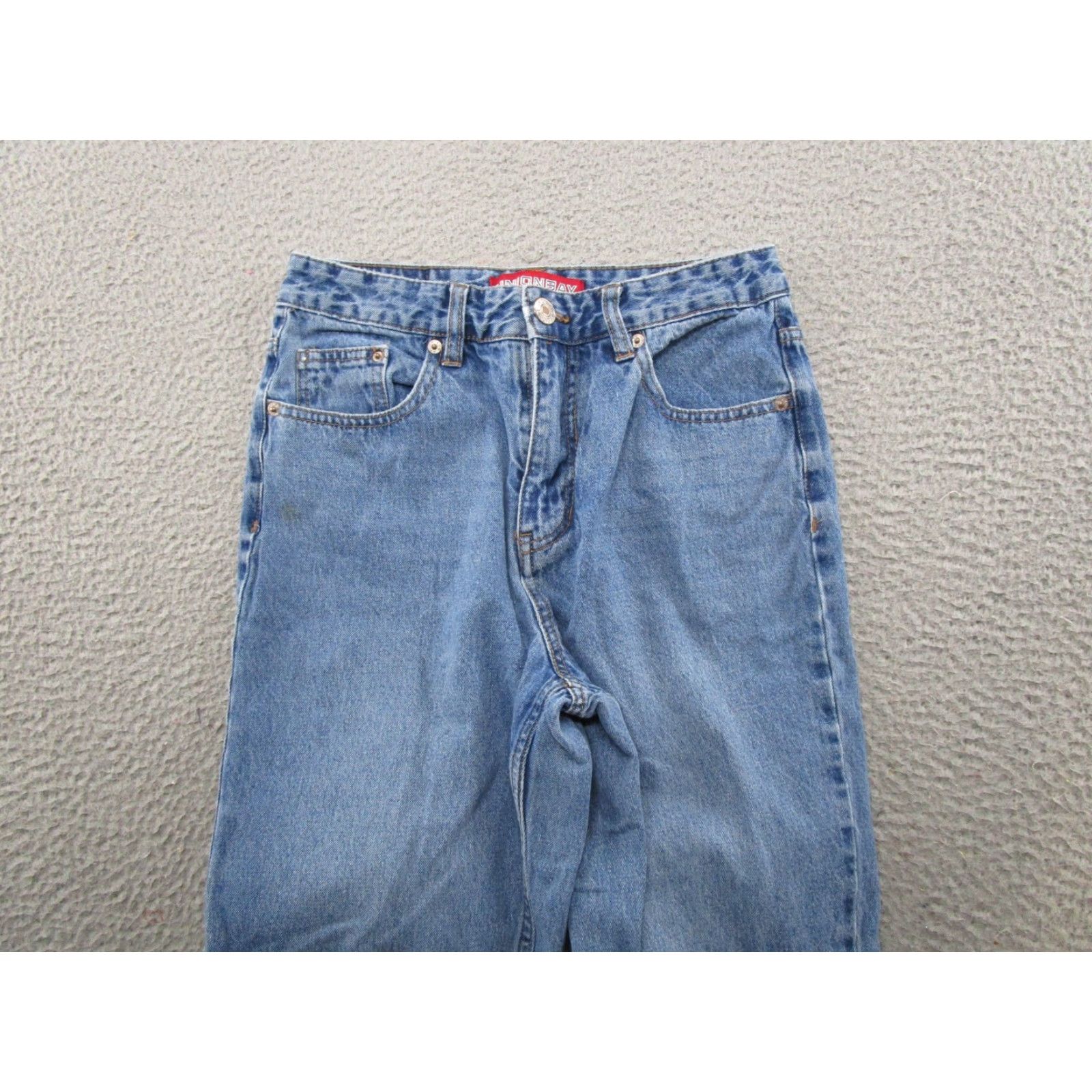 Vintage VTG Union Bay Jeans Tapered Leg High Rise Mom Size 3 Blue Denim Read Women's Size 26" / US 2 / IT 38 - 3 Thumbnail