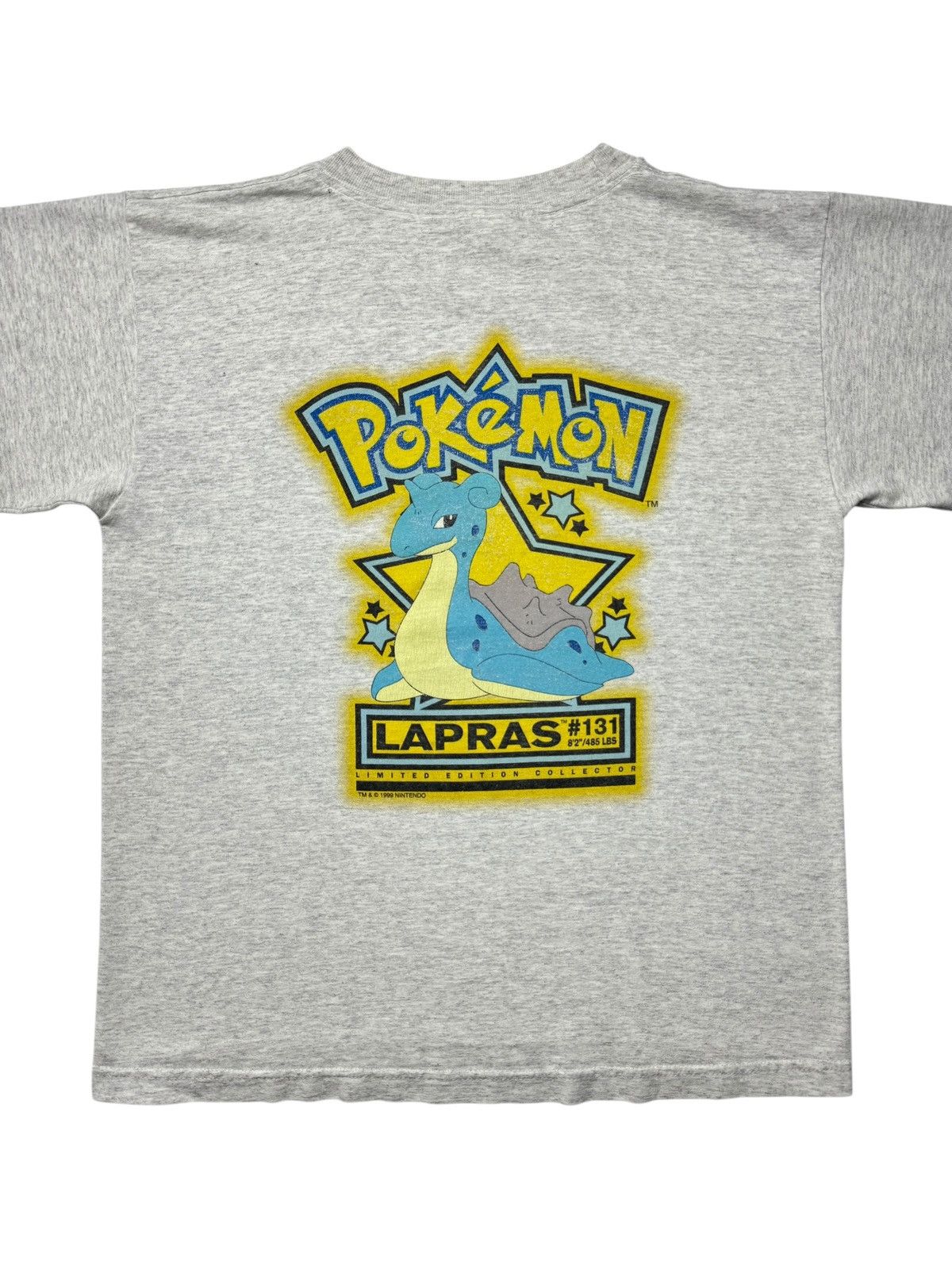 Pokemon Vintage 1999 Pokemon Lapras Tee Shirt Size US S / EU 44-46 / 1 - 2 Thumbnail