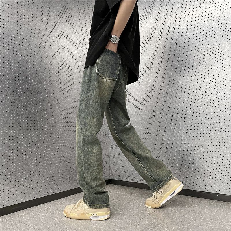 Japanese Brand × Jean Retro loose casual wide leg jeans Size US 32 / EU 48 - 2 Thumbnail