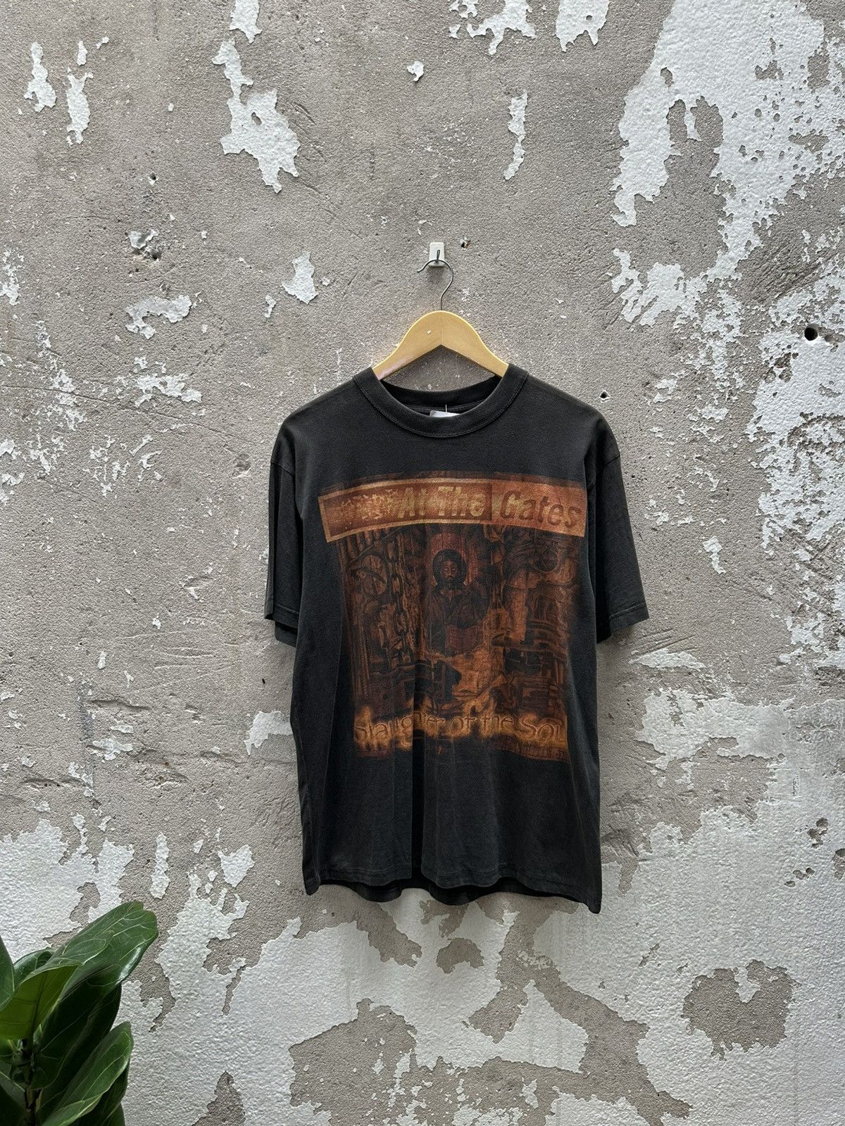 Band Tees Vintage 90's At The Gates Swedish Melodic Death Metal Band T Size US L / EU 52-54 / 3 - 1 Thumbnail