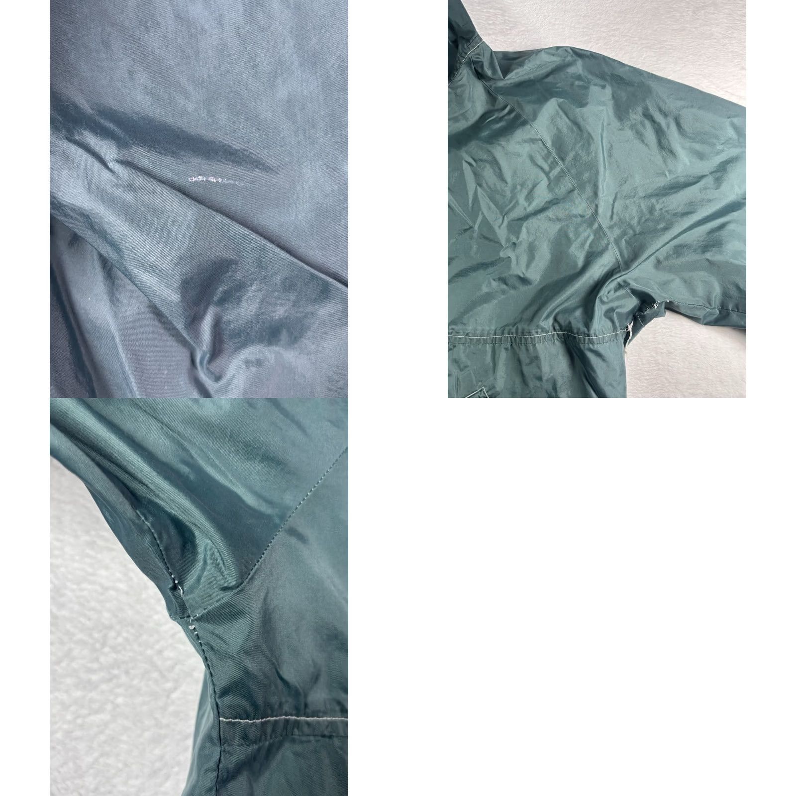Gap VINTAGE Gap Anorak Jacket Green Nylon Hooded Windbreaker XL Oversized Mens Nylon Solid Zip Size US XL / EU 56 / 4 - 8 Thumbnail