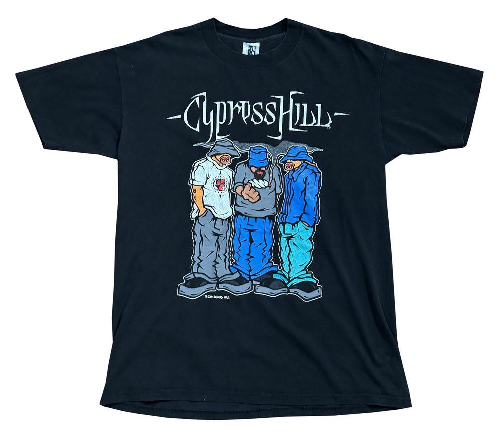 Vintage Vintage Cypress Hill T Shirt (Size L) Size US L / EU 52-54 / 3 - 1 Thumbnail