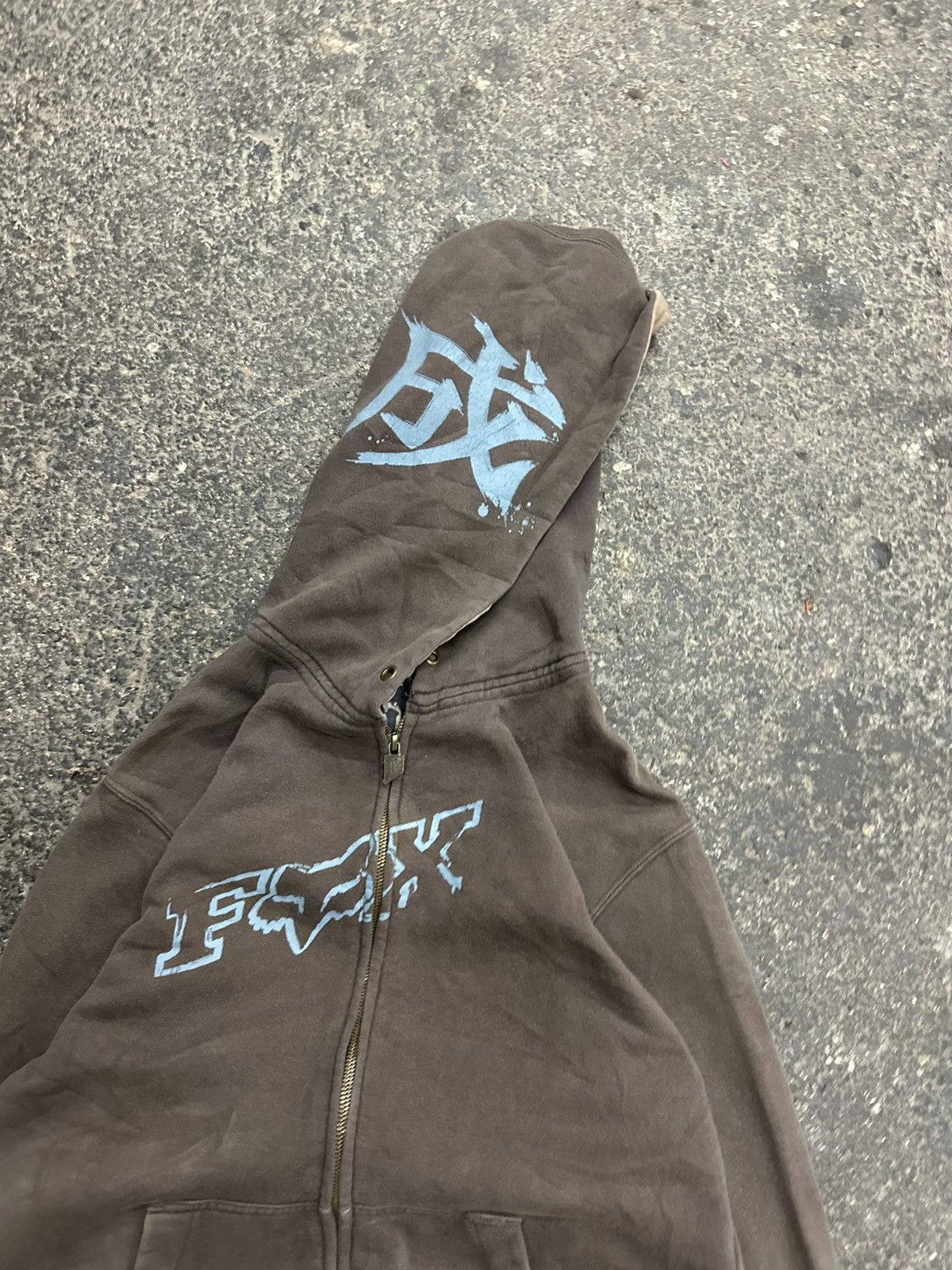 Other Y2K grunge Fox racing hoodie Size US M / EU 48-50 / 2 - 7 Thumbnail