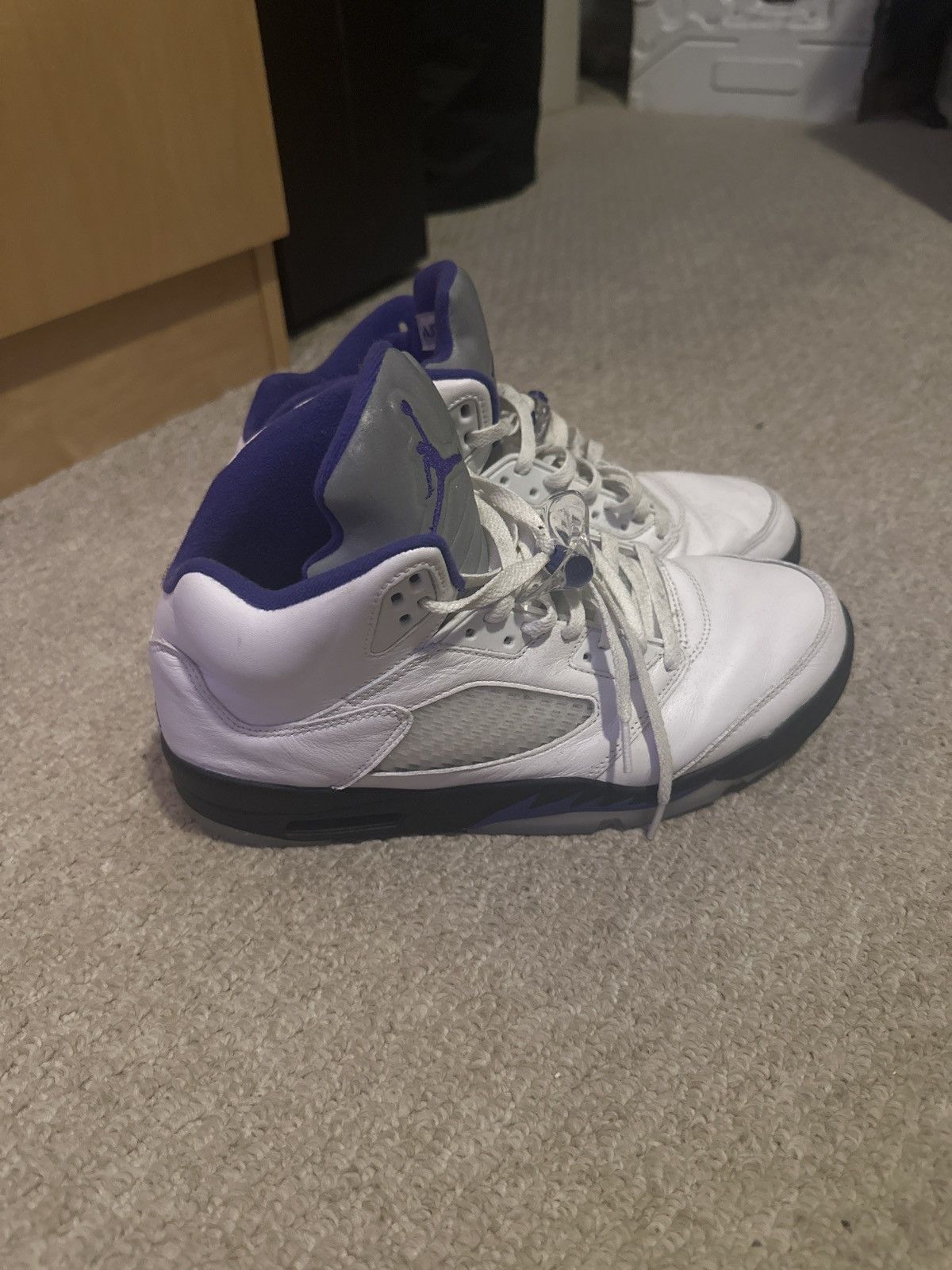 Jordan Brand Jordan 5 Dark Concord Size US 10.5 / EU 43-44 - 2 Thumbnail