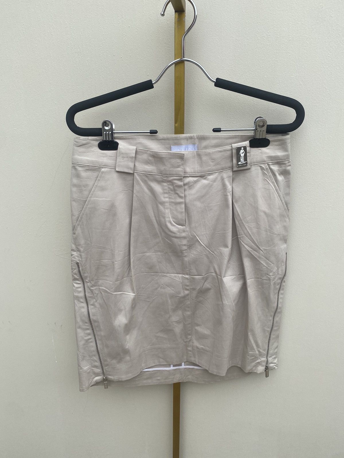 Celine 1990s Celine - A Line Mini Skirt Size 30" / US 8 / IT 44 - 1 Thumbnail