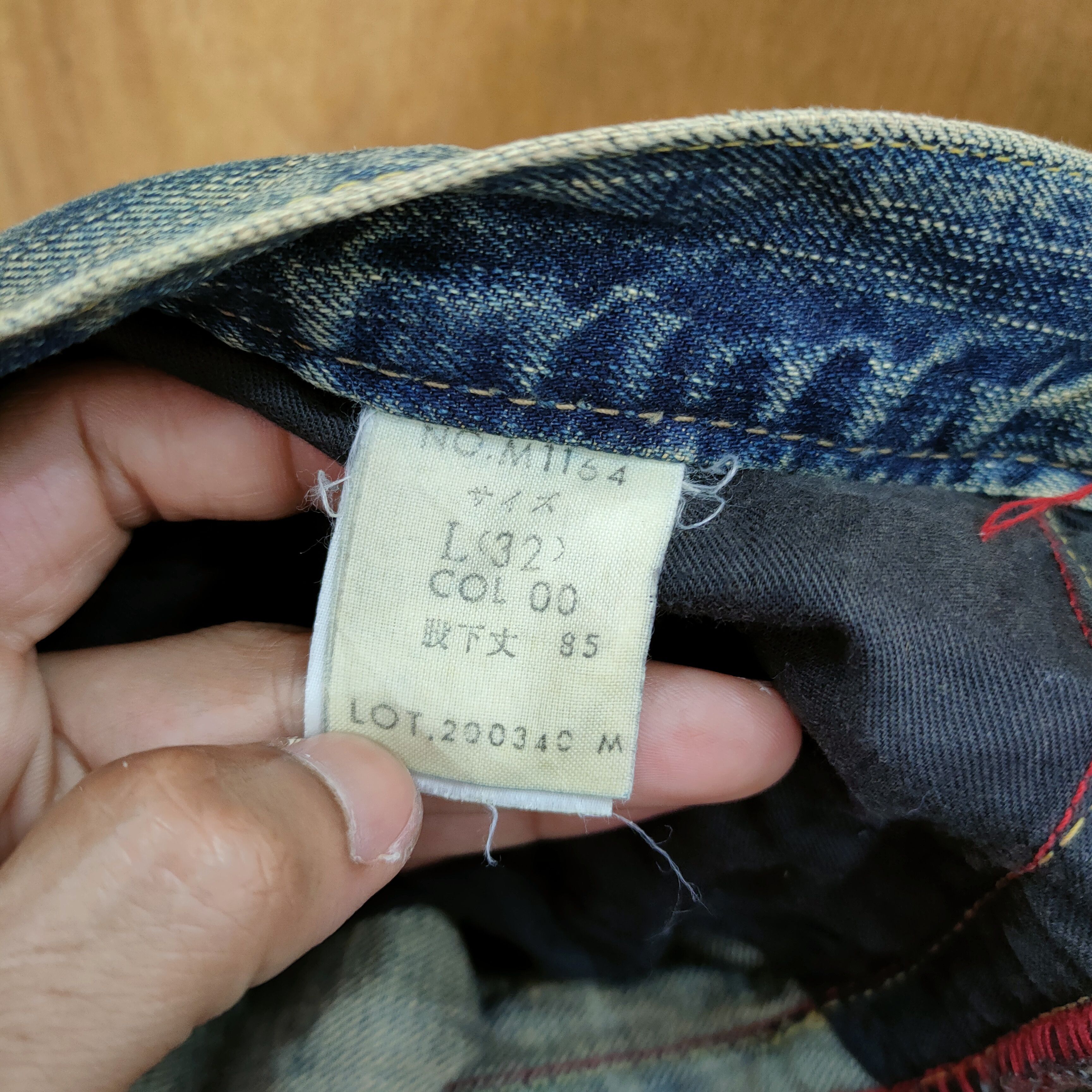 Japanese Brand VINTAGE MADE IN NIPPON FADED FLARE JEANS PANTS Size US 34 / EU 50 - 13 Thumbnail