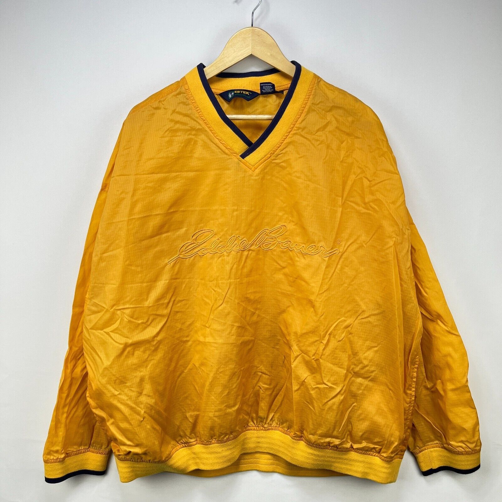 Eddie Bauer × Vintage Vintage 90s Eddie Bauer Pullover Windbreaker Jacket 2XL Size US XXL / EU 58 / 5 - 1 Thumbnail