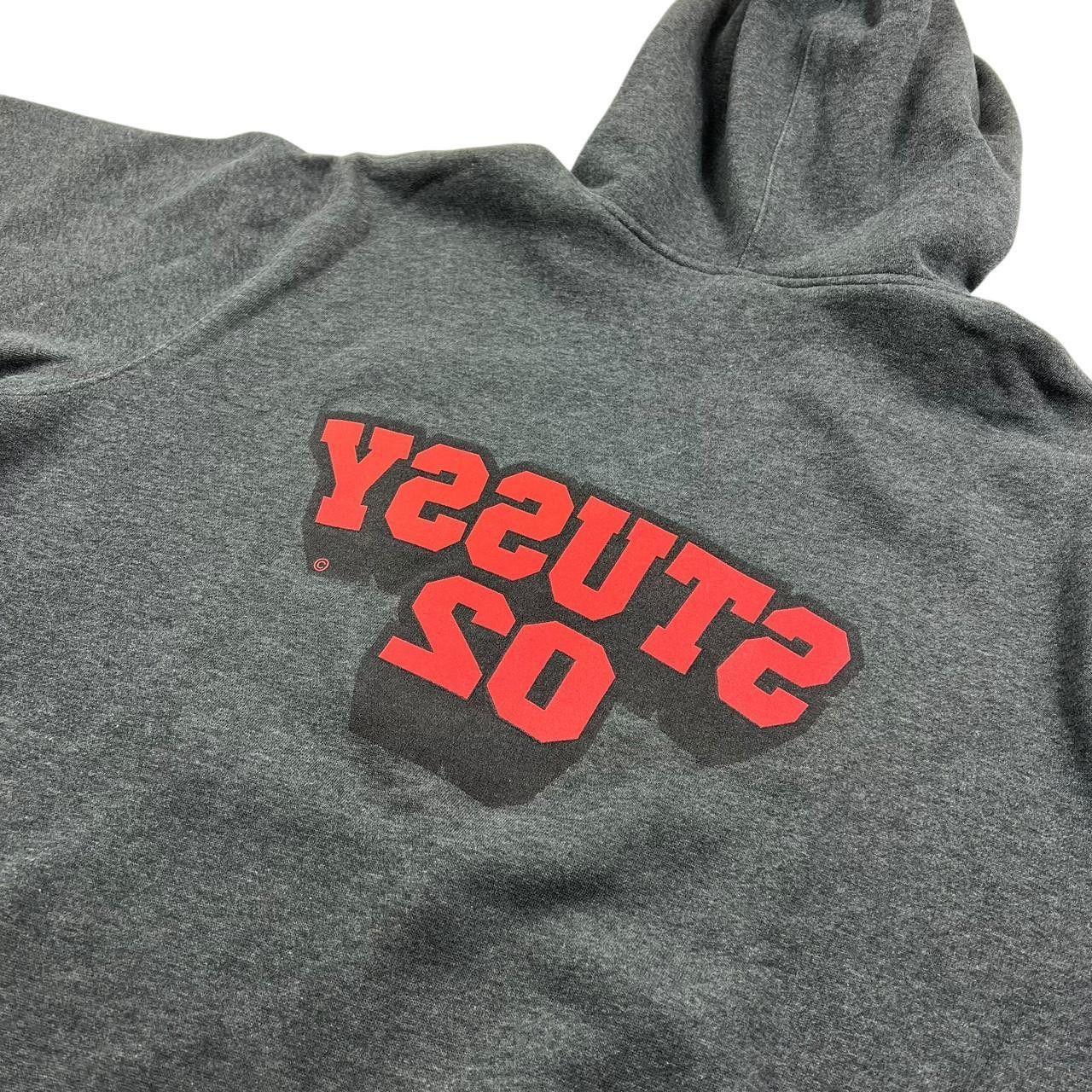 Stussy Vintage 2000s Stussy 02 Hoodie Pullover - Medium Size US M / EU 48-50 / 2 - 3 Thumbnail