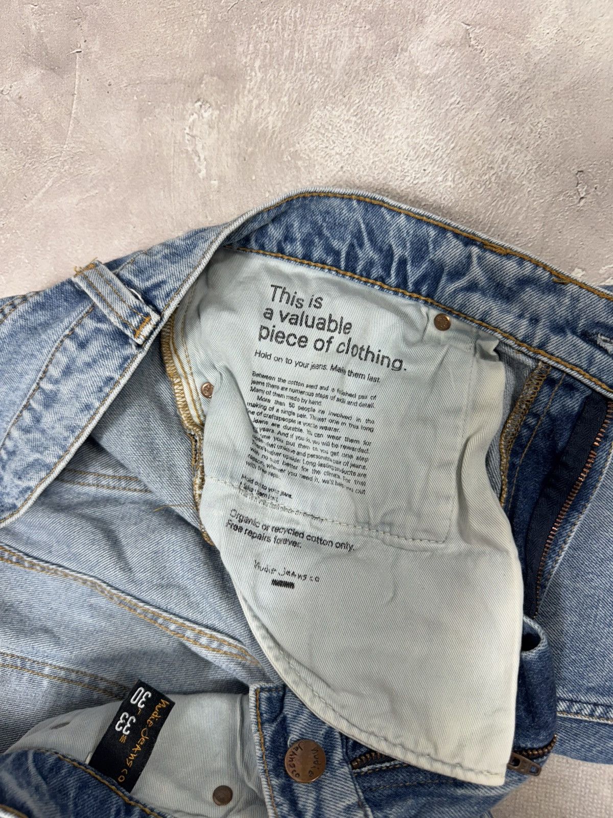 Nudie Jeans Vintage Nudie Jeans Lean Dean Skini Pants Size US 33 - 13 Thumbnail
