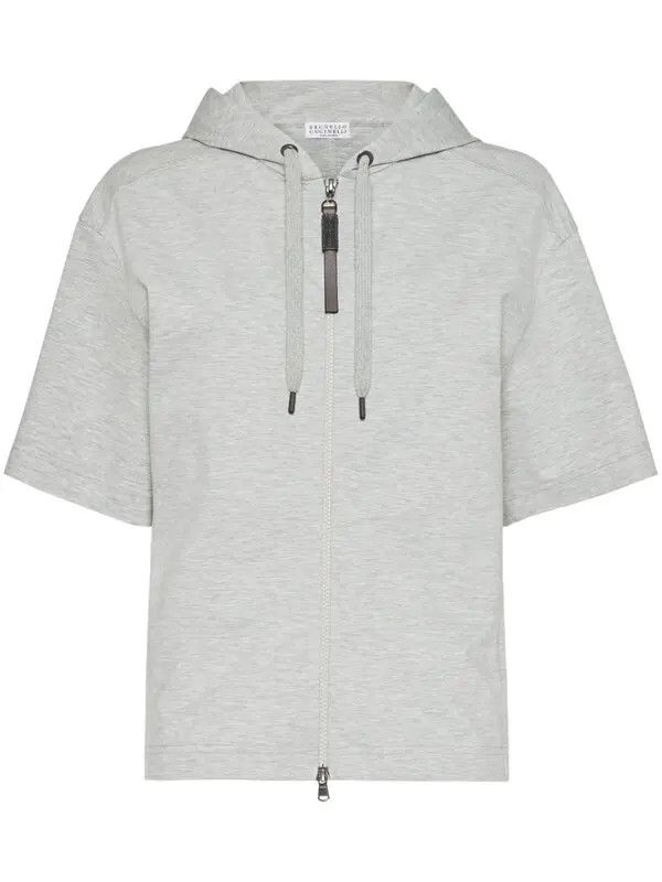 o1la1rc1a0425 Sleeveless Cardigan Sweatshirt in Grey