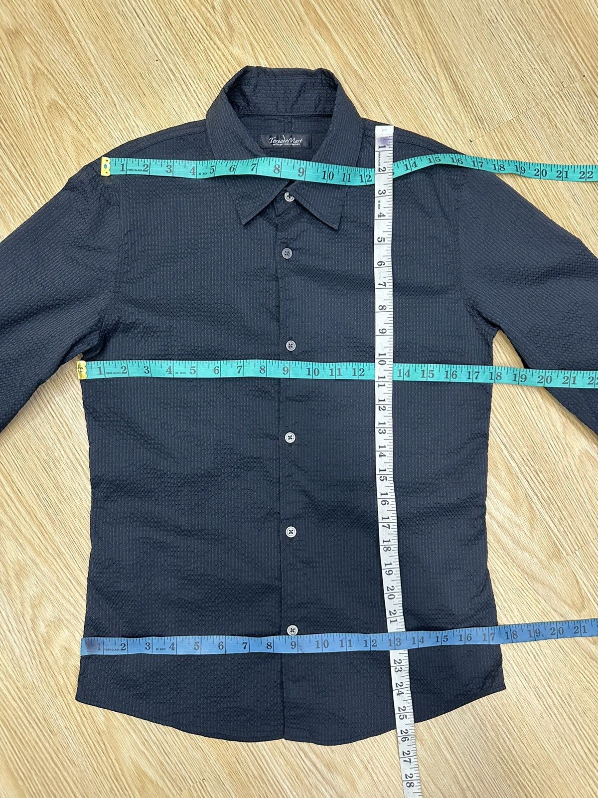 Japanese Brand × Tornado Mart Tornado Mart Button Shirt MJ172 Size M / US 6-8 / IT 42-44 - 4 Thumbnail