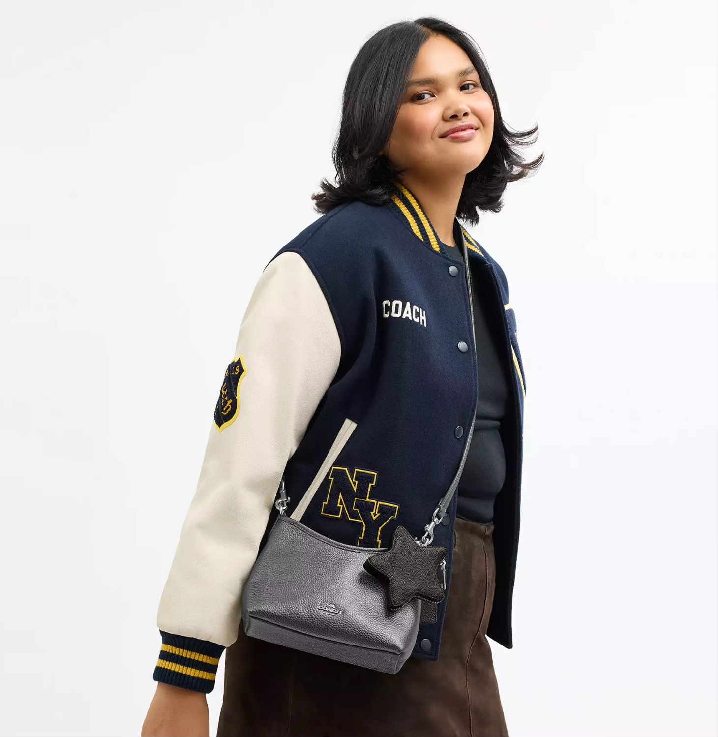 Coach NWT Coach Laurel Small Shoulder Bag With Star Charm CCF16 Size ONE SIZE - 10 Thumbnail