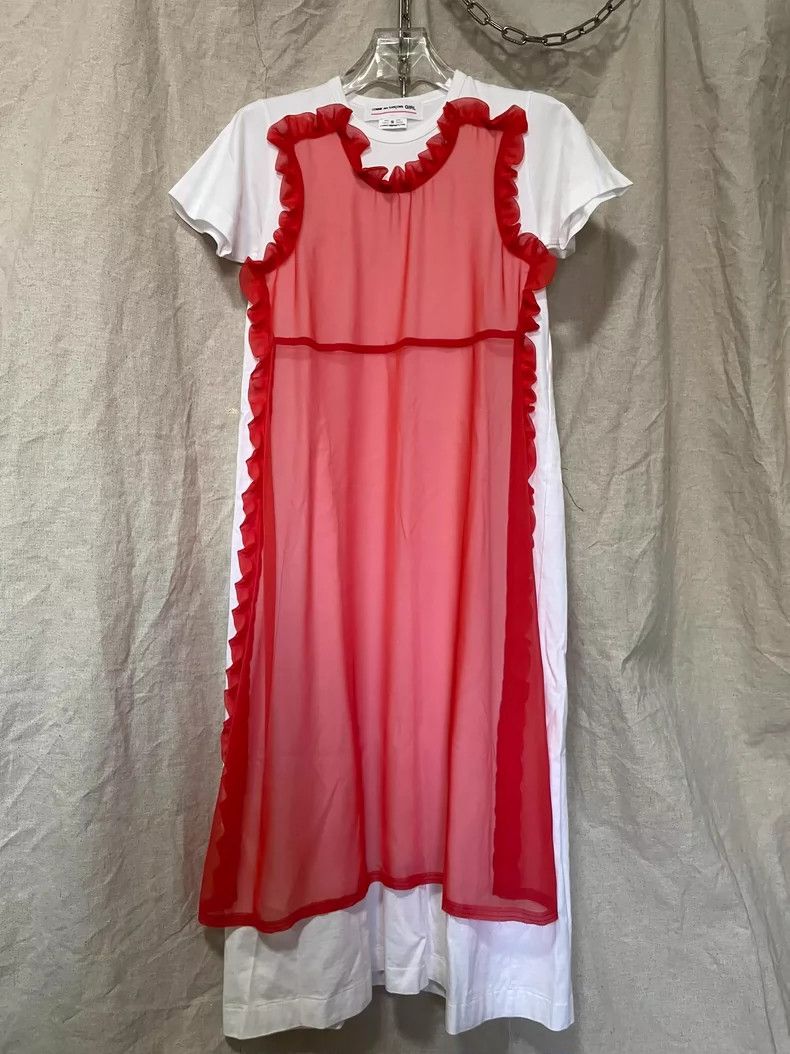 Comme des Garcons Comme des Garcons Double-decker skirt with short sleeves a Size S / US 4 / IT 40 - 4 Thumbnail