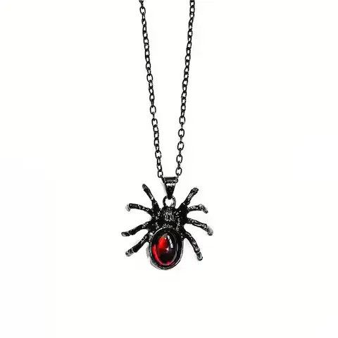 Other Vintage Red Crystal Spider Pendant Necklaces Size ONE SIZE - 2 Thumbnail