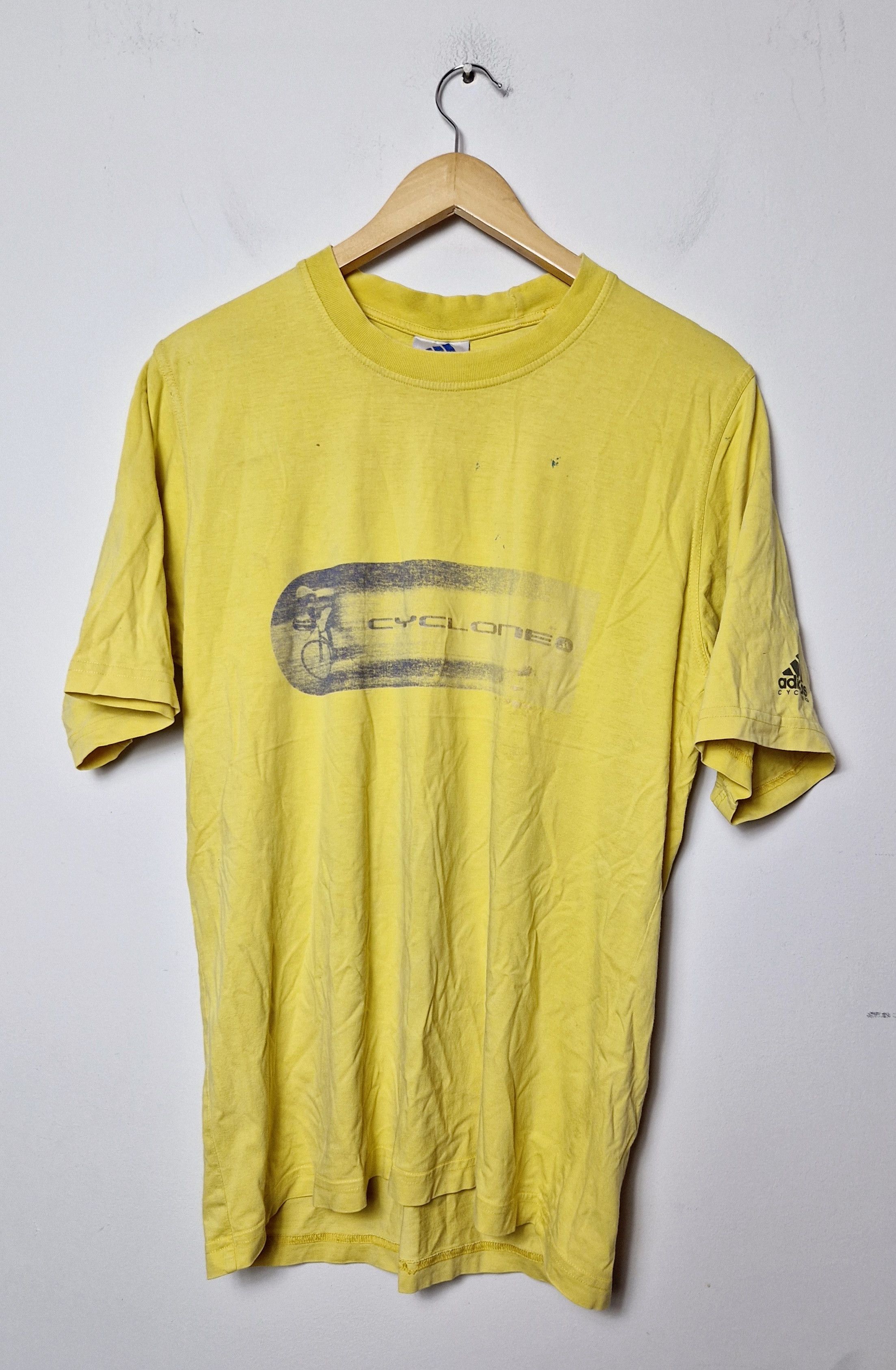 Adidas Adidas Cyclone cycling vintage 90s tee Size US M / EU 48-50 / 2 - 1 Thumbnail