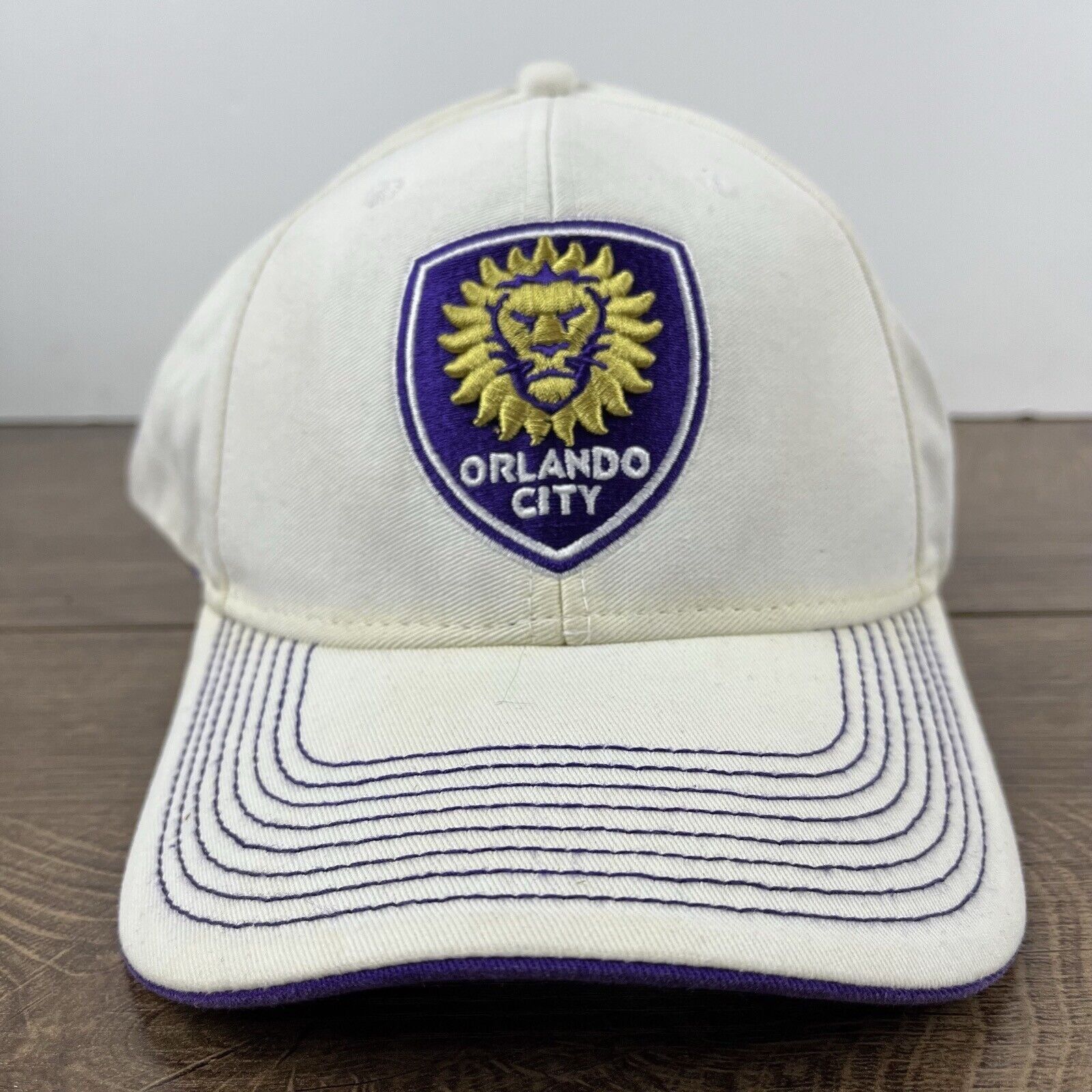 Adidas Orlando City Adidas Hat Snapback Hat White Hat Adjustable Wh Size ONE SIZE - 4 Thumbnail