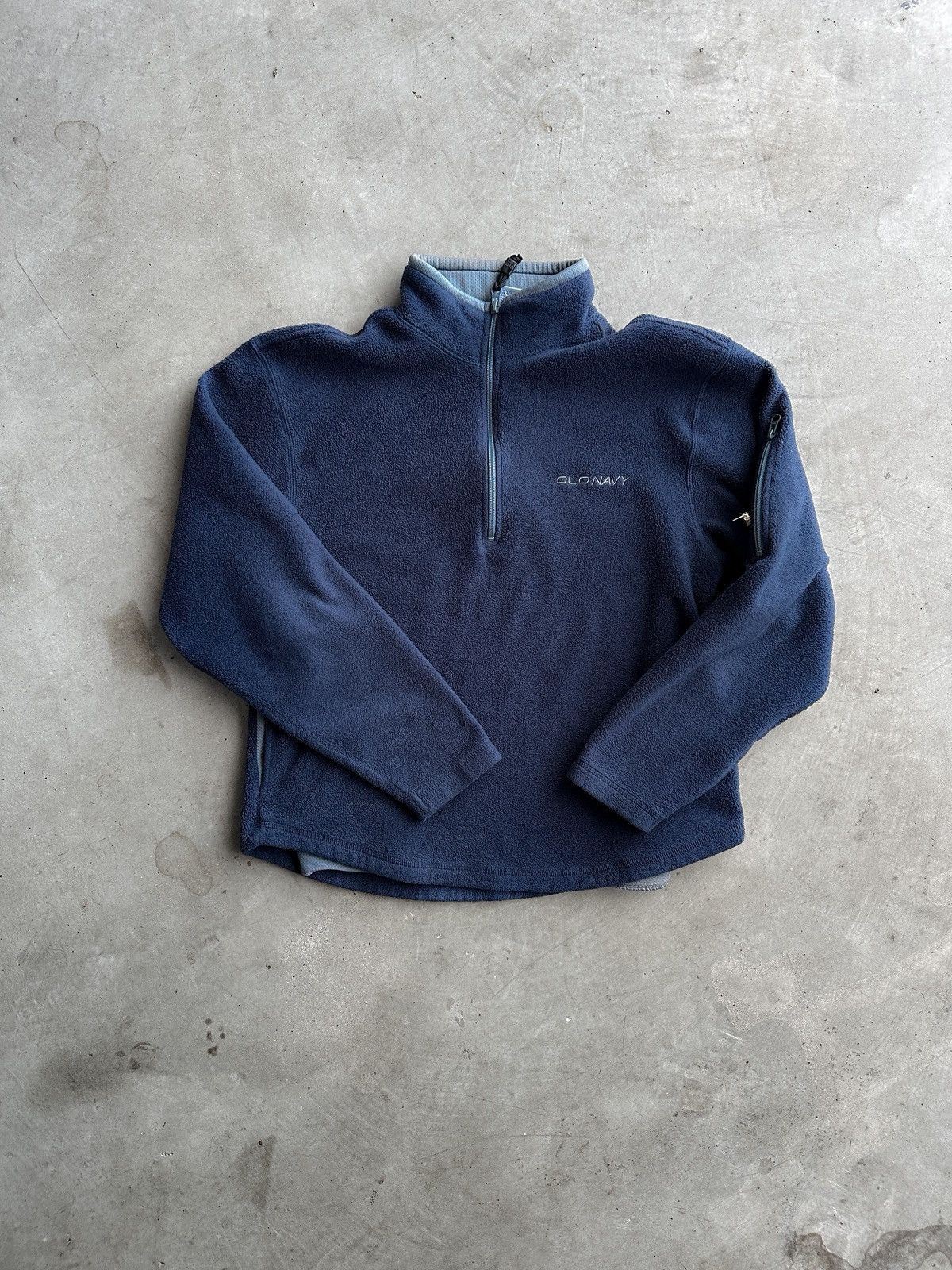 Other Vintage Y2K 00s Old Navy Quarter Zip Pullover Fleece Jacket Size US M / EU 48-50 / 2 - 4 Thumbnail