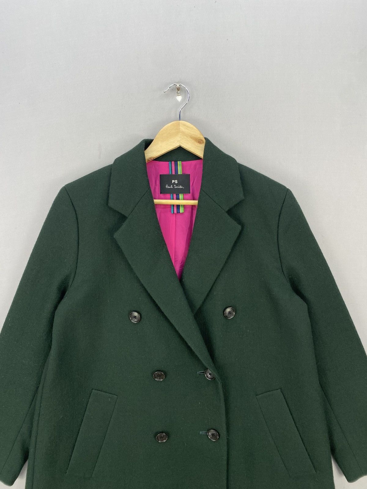 Designer Vintage Paul Smith Wool Down Jacket Size S / US 4 / IT 40 - 7 Thumbnail