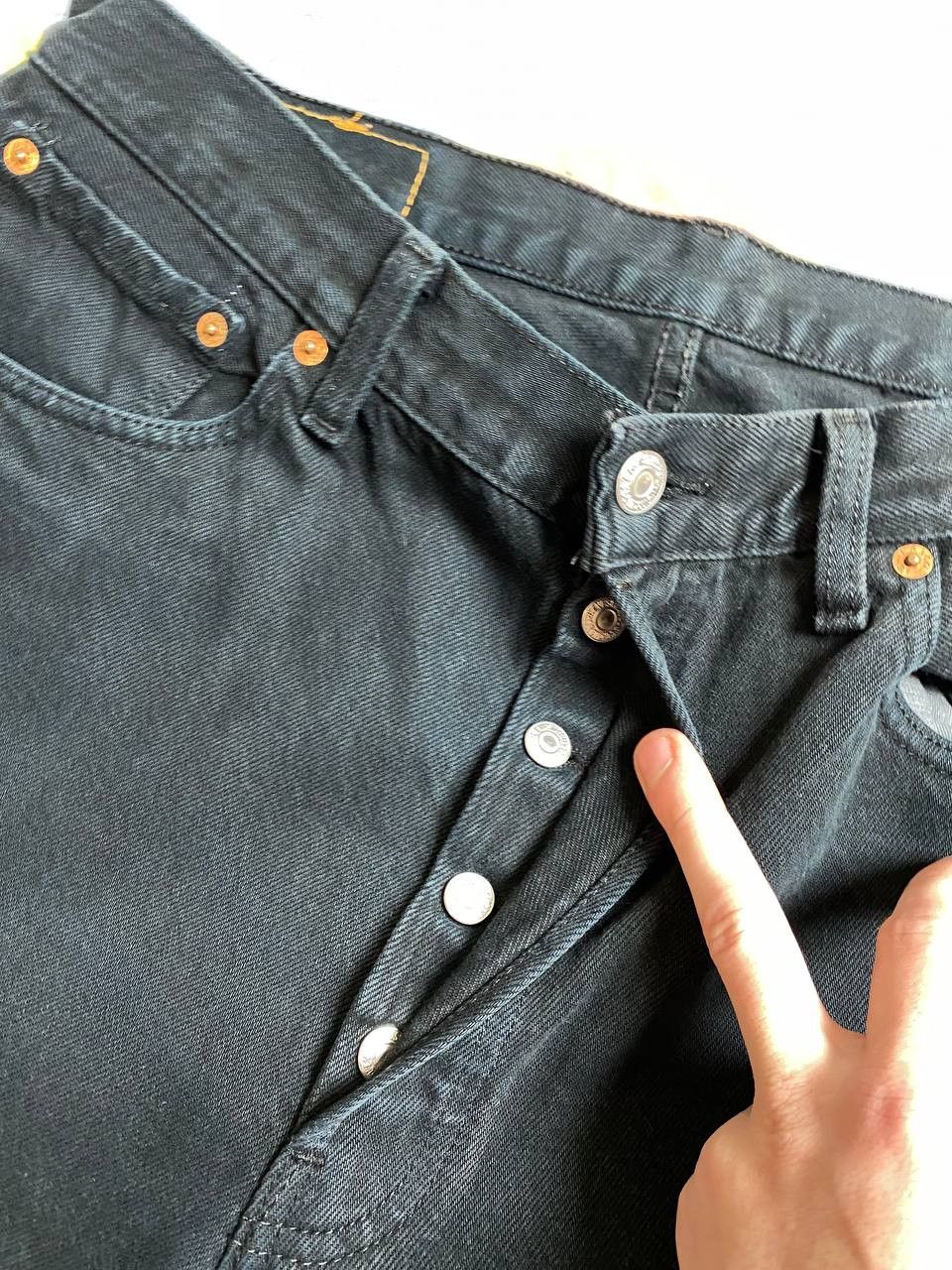 Levi's Vintage Levis Jeans 501 Washed Distressed Denim Size US 34 / EU 50 - 11 Thumbnail